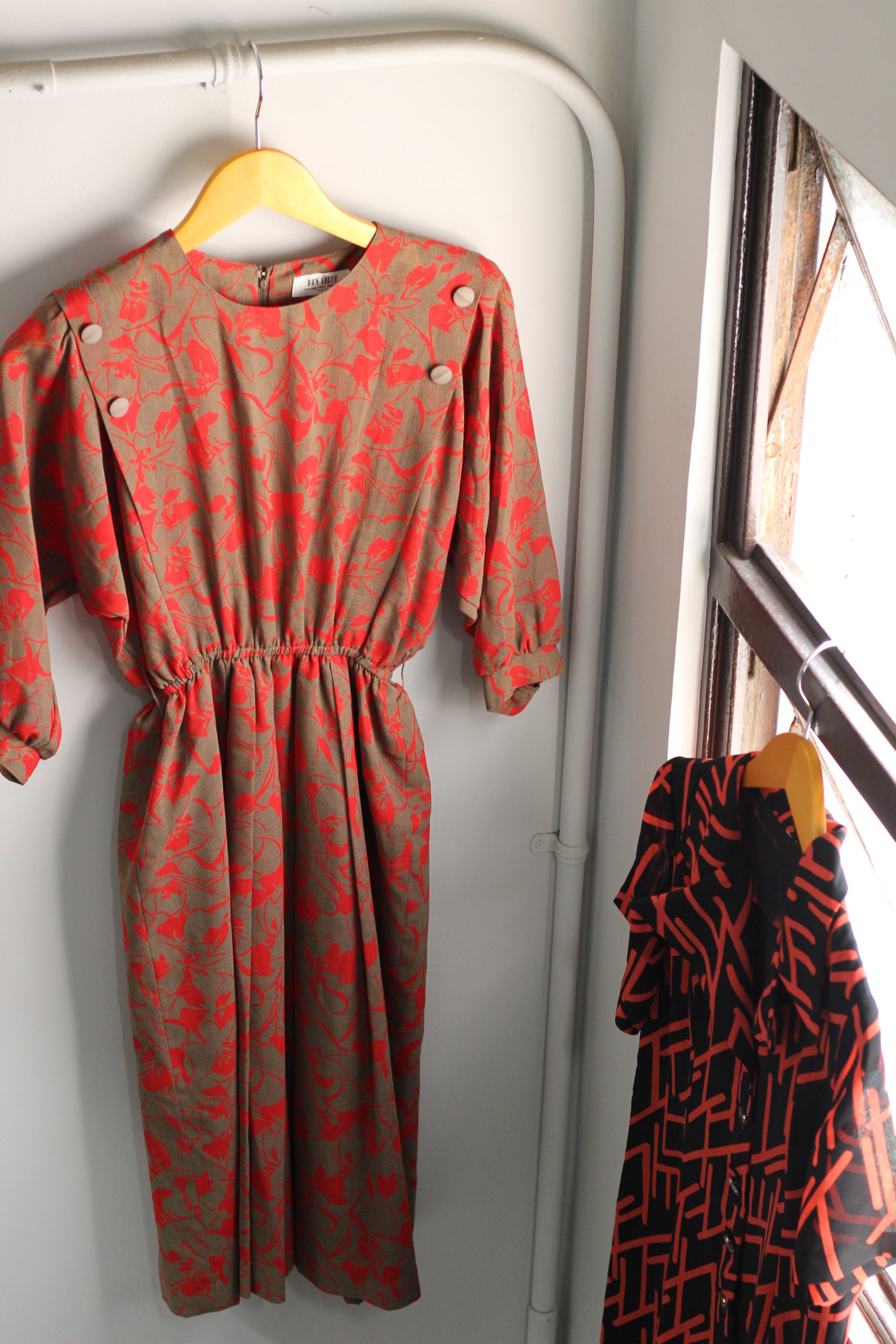 Vintage Design Short Sleeve One-Piece x5点