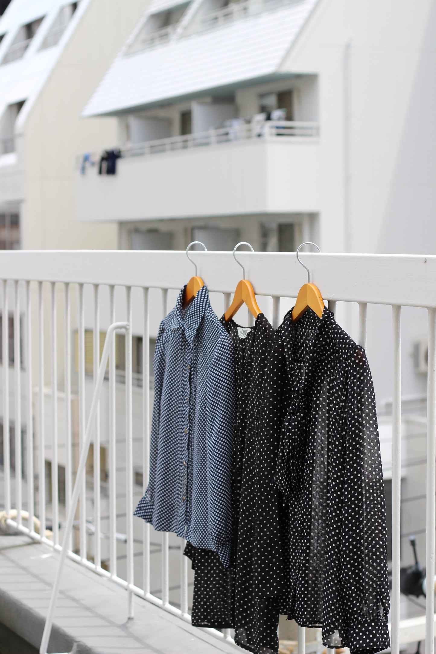 Vintage Dot Long Sleeve Blouse x10点