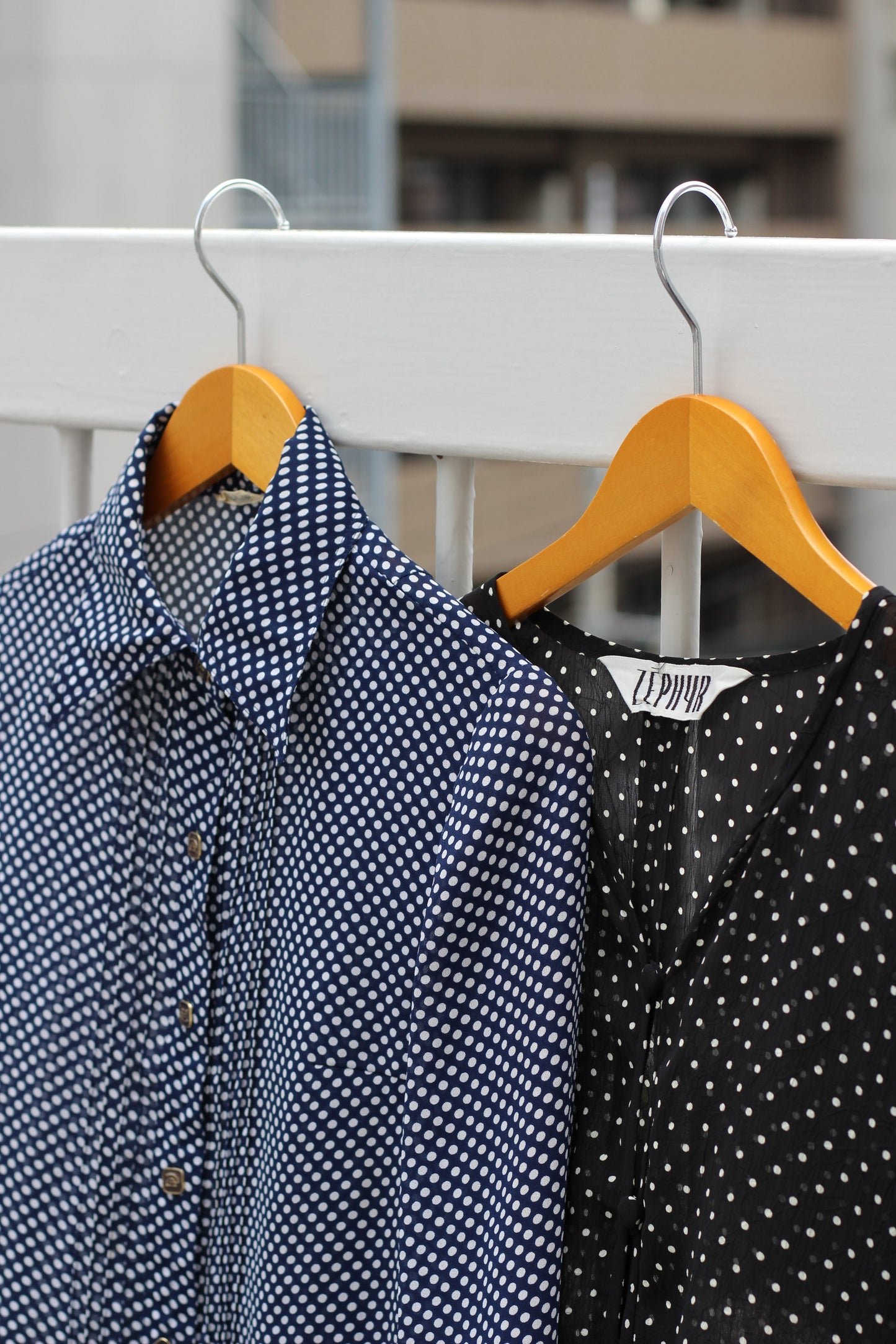 Vintage Dot Long Sleeve Blouse x10点