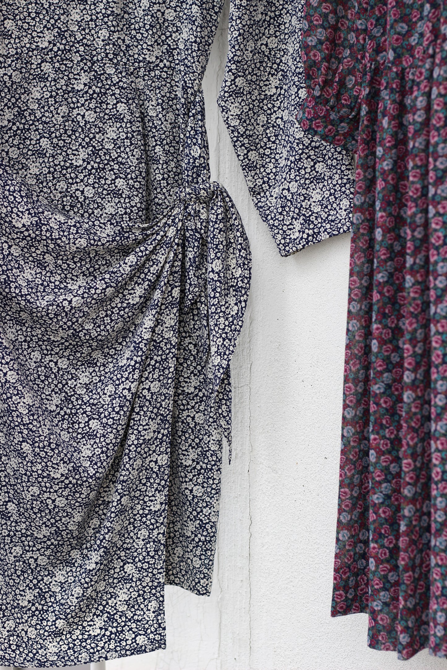 Vintage Flower Long Sleeve One-Piece x7点