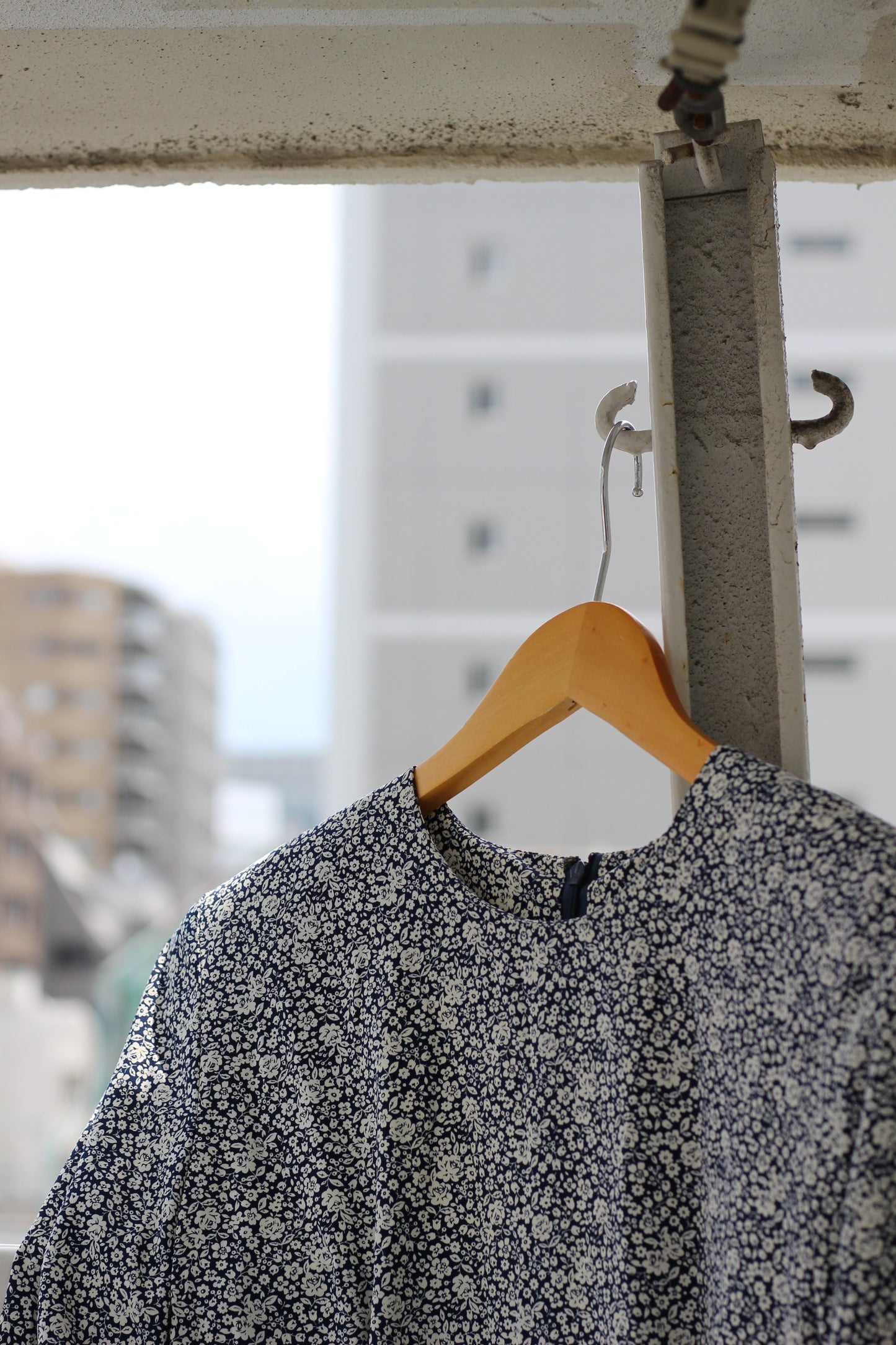 Vintage Flower Long Sleeve One-Piece x7点