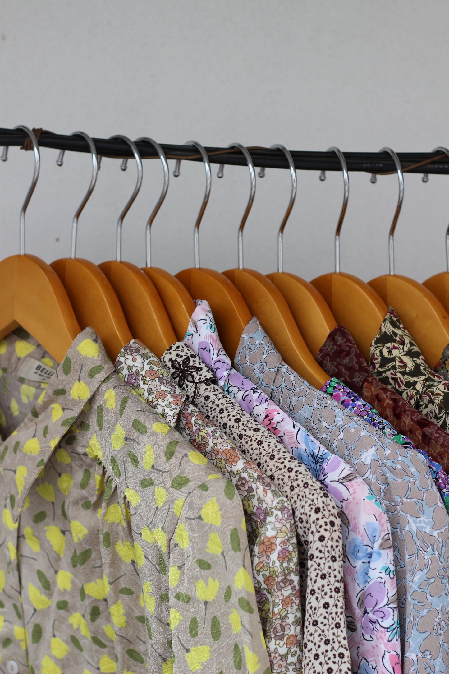 Vintage Flower Long Sleeve Blouse x10点