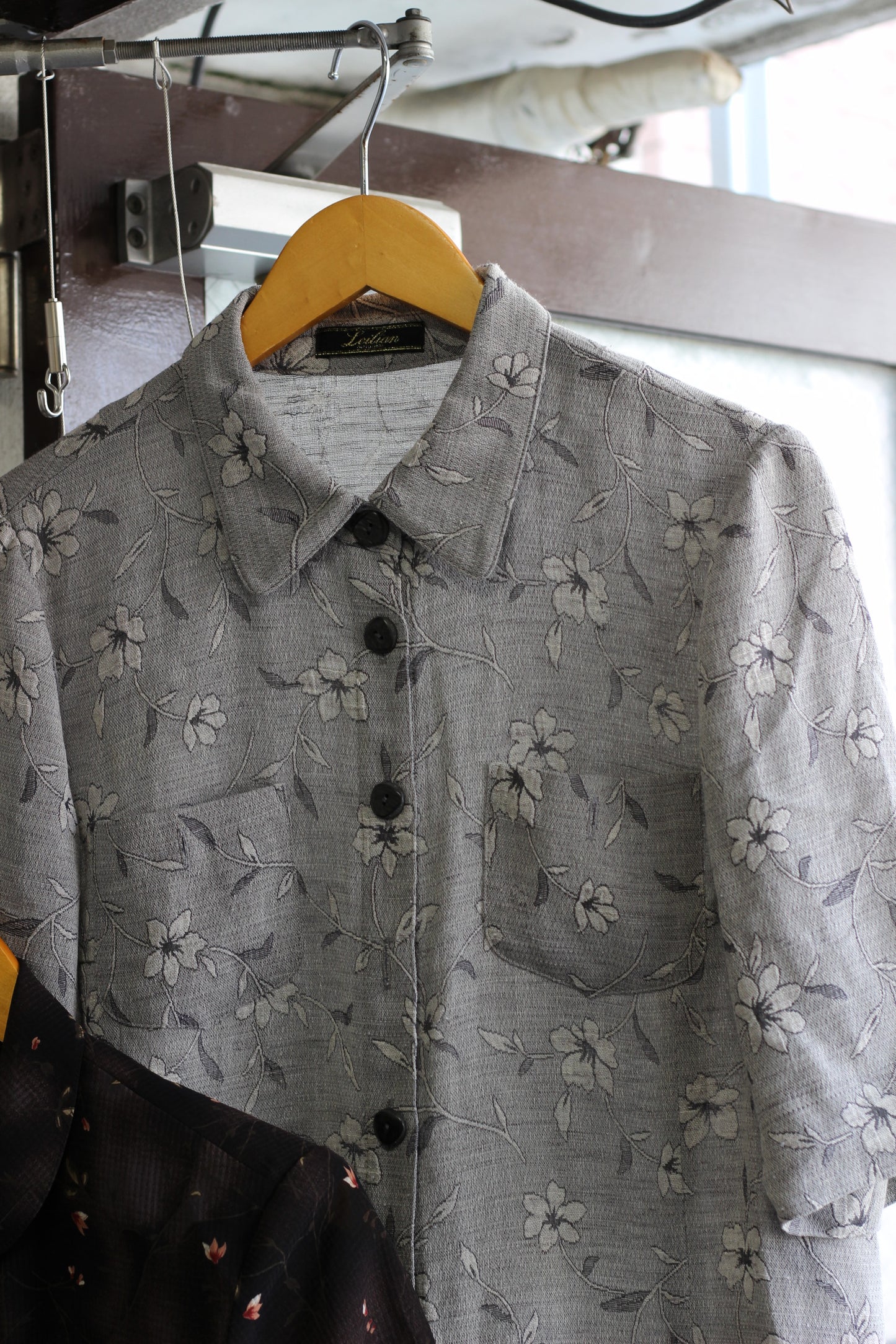 Vintage Flower Short Sleeve Blouse x6点
