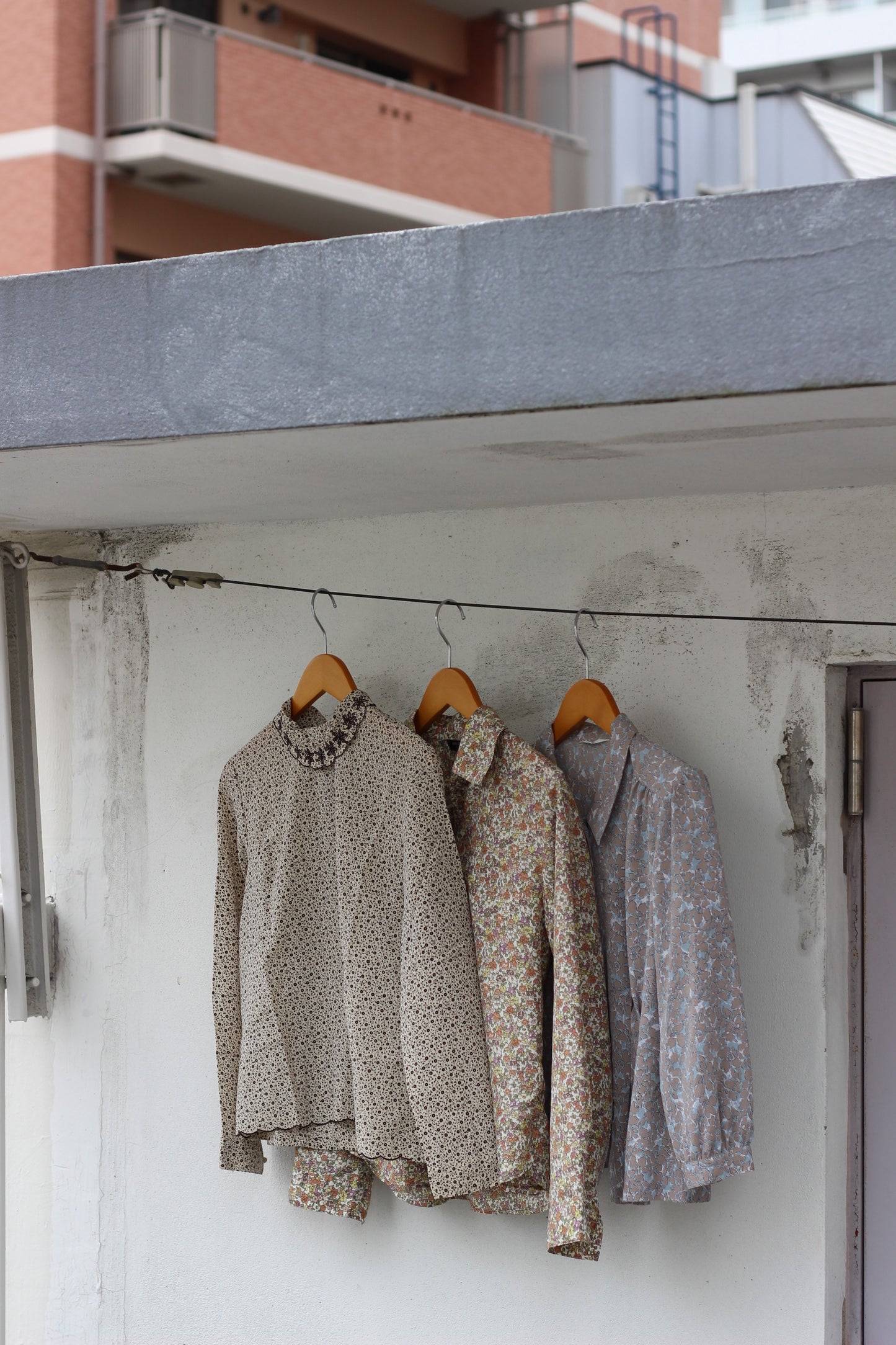 Vintage Flower Long Sleeve Blouse x10点