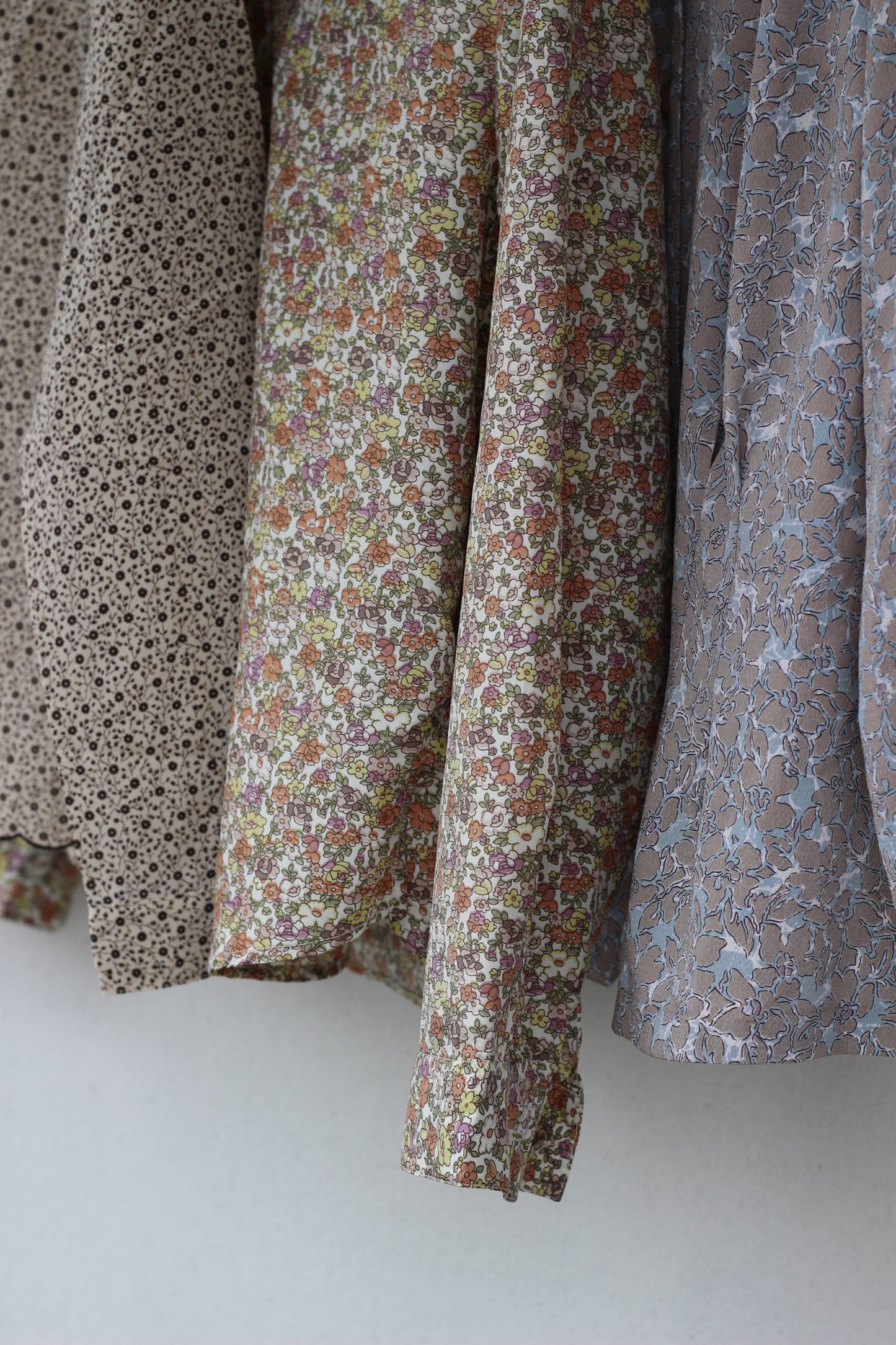 Vintage Flower Long Sleeve Blouse x10点