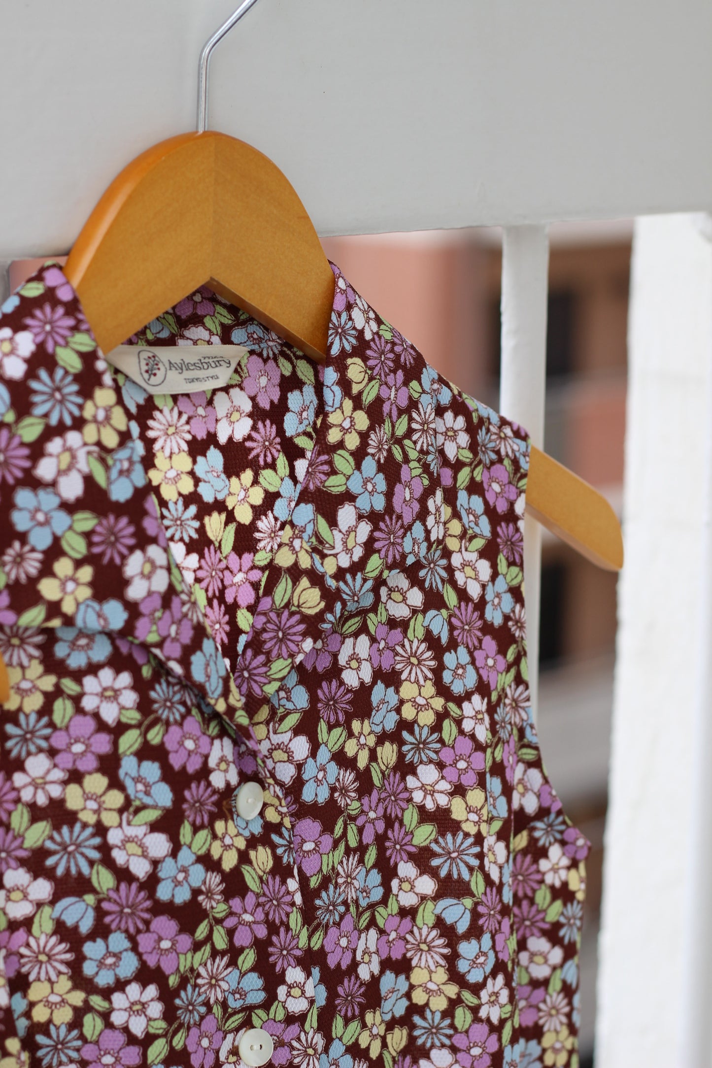 Vintage Flower No Sleeve One-Piece x4点