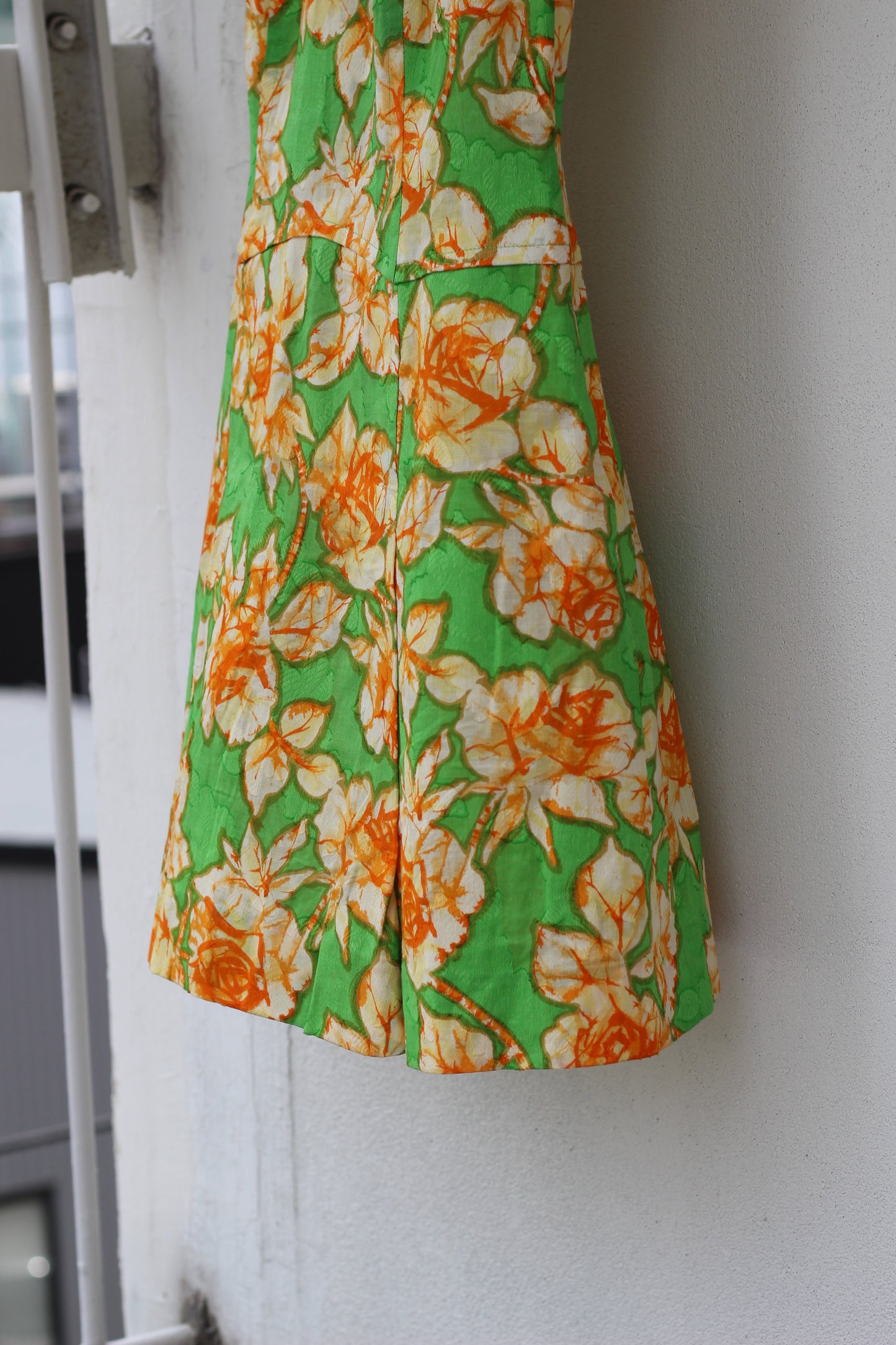 Vintage Flower No Sleeve One-Piece x4点