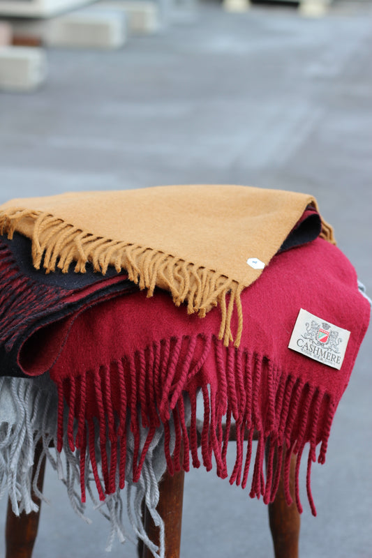 100% Cashmere Muffler x4点