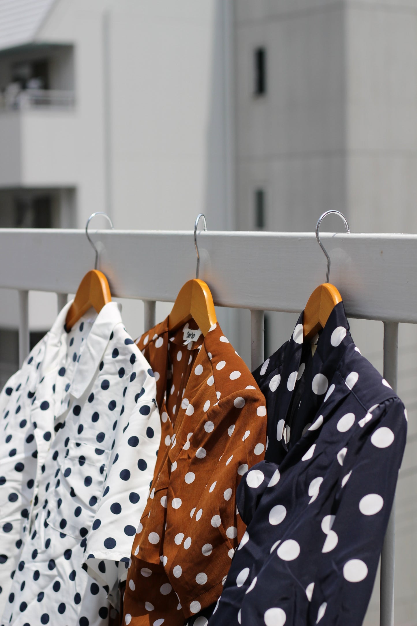 Vintage Dot Short Sleeve Blouse x6点
