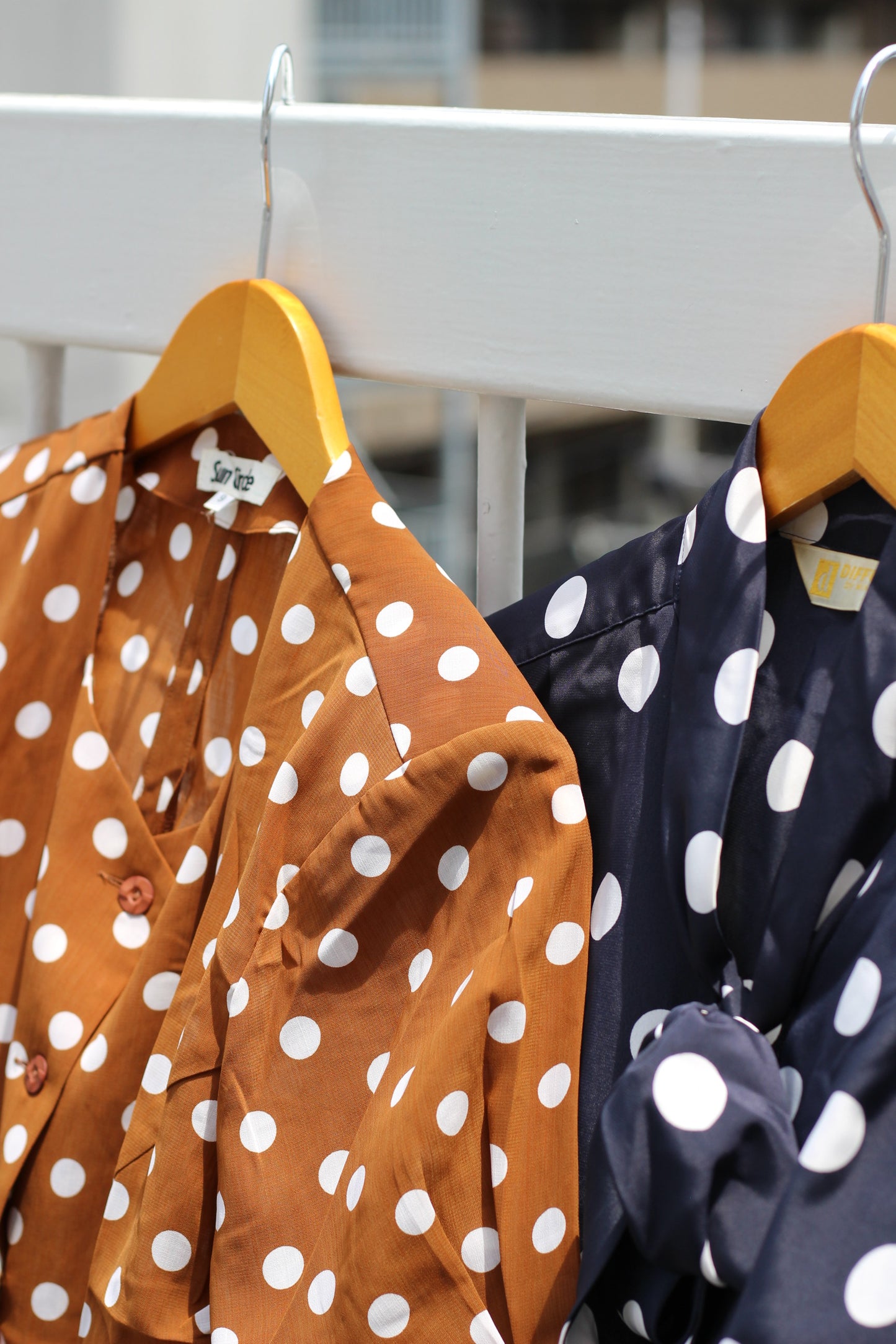 Vintage Dot Short Sleeve Blouse x6点