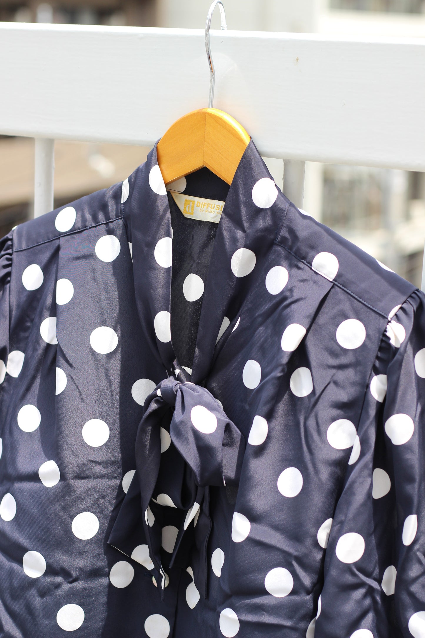 Vintage Dot Short Sleeve Blouse x6点