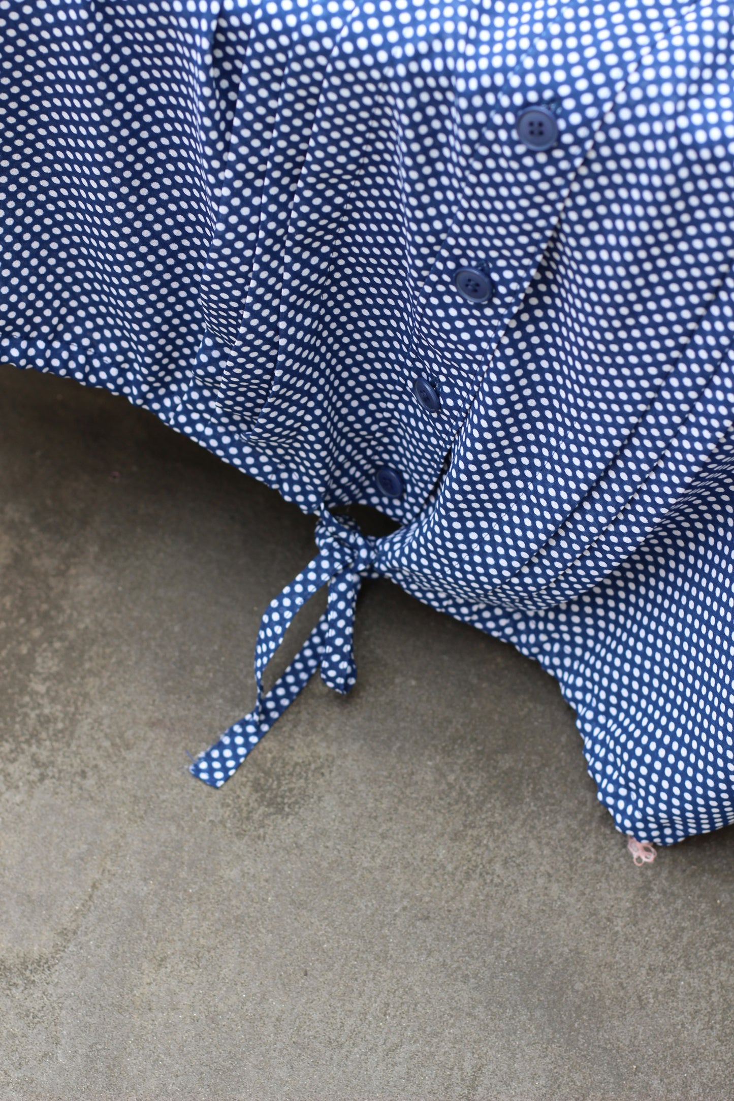 Vintage Dot Short Sleeve Blouse x6点