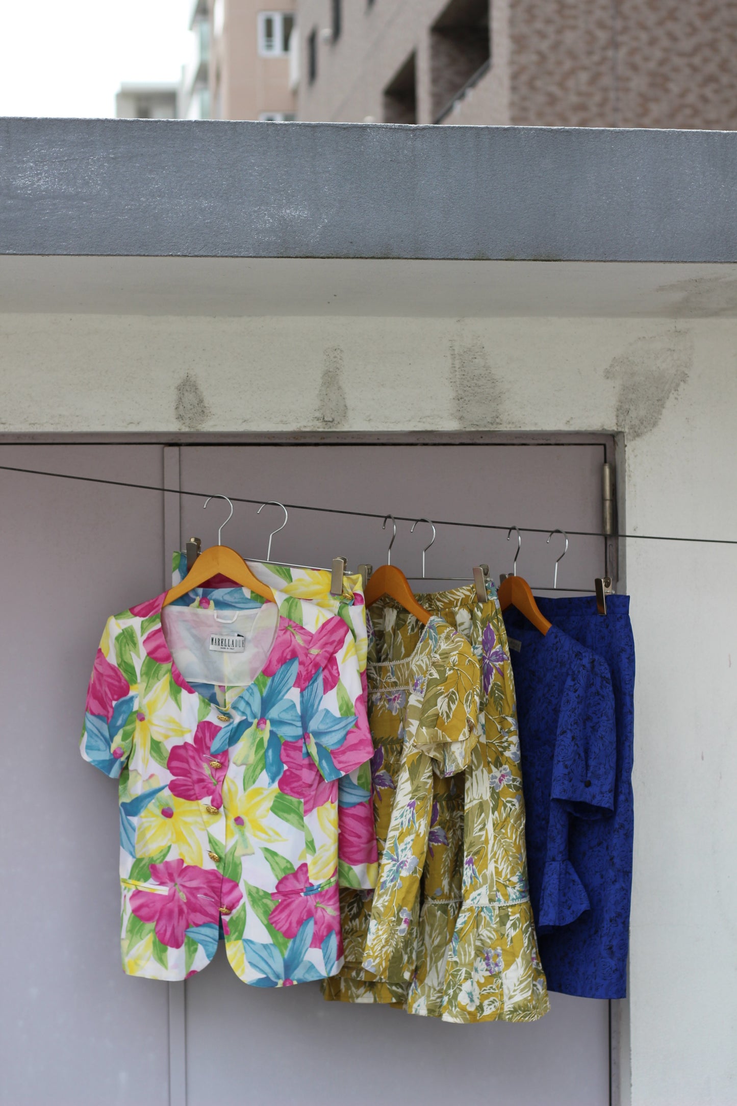 Vintage Flower Short Sleeve Setup x6点