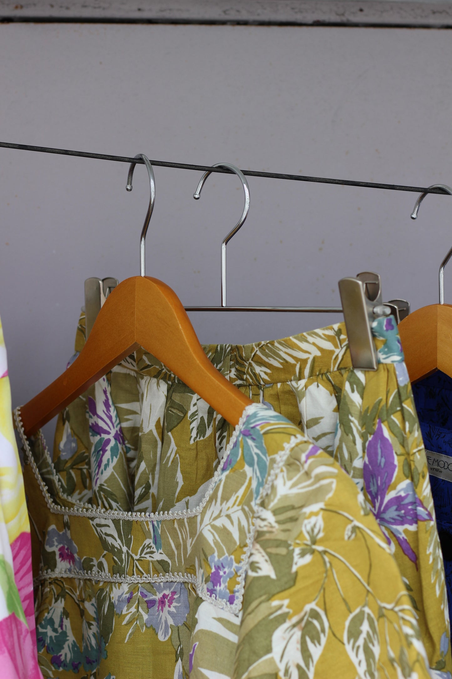 Vintage Flower Short Sleeve Setup x6点