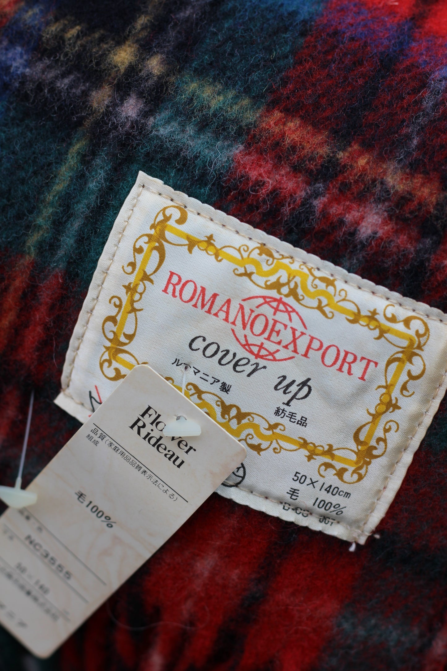 Made In Romania & UK Check Muffler x2点