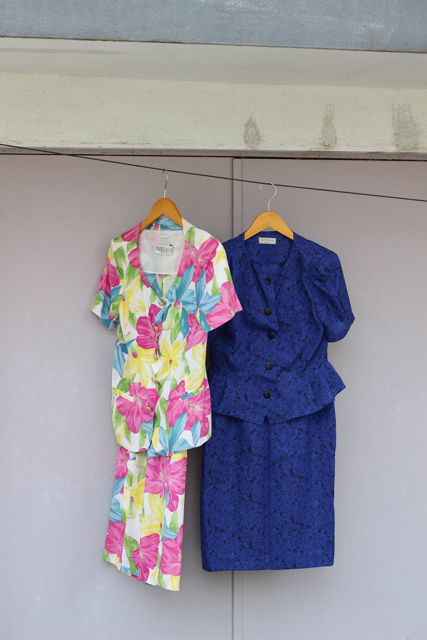 Vintage Flower Short Sleeve Setup x6点