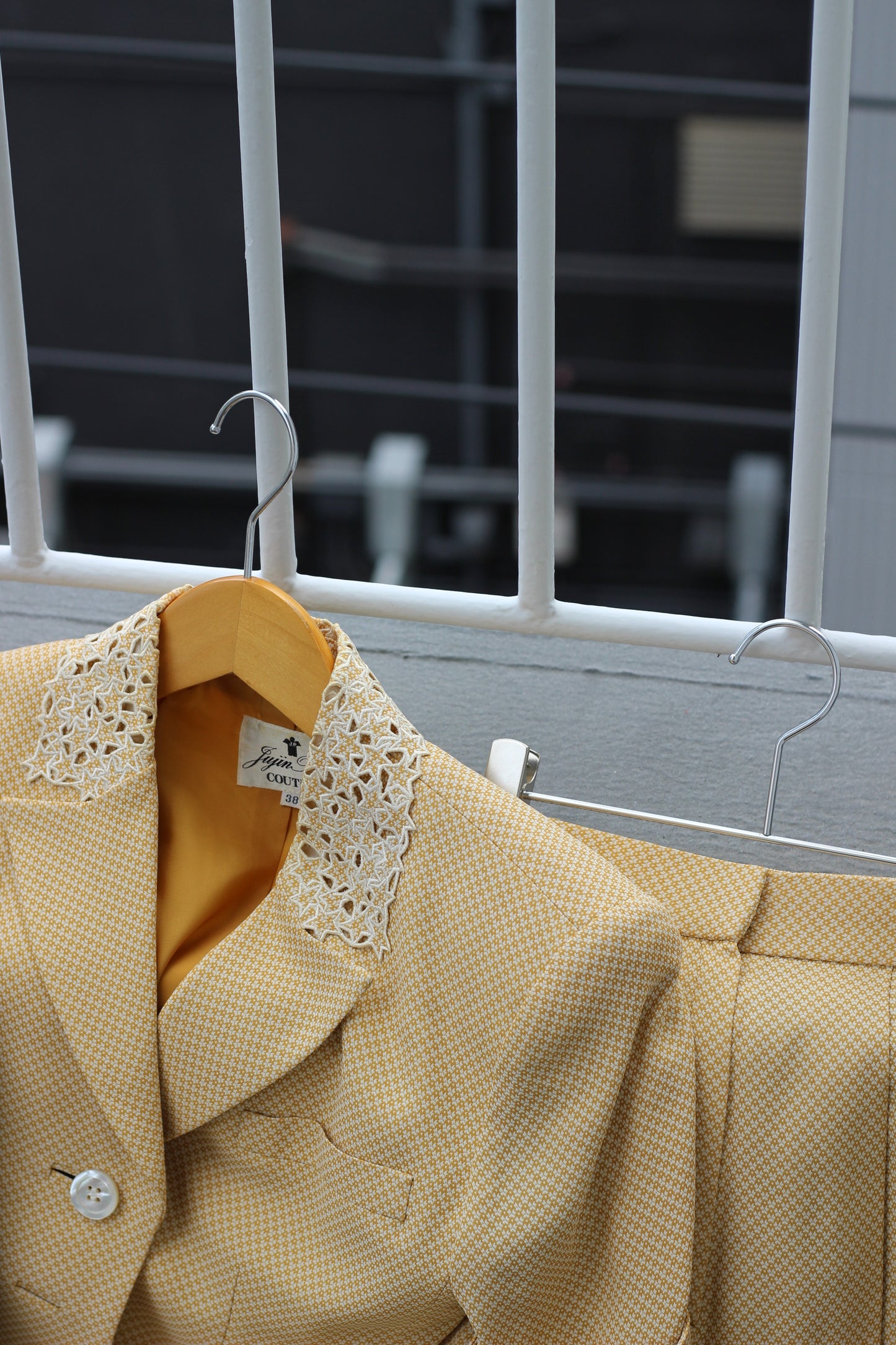 Vintage Retro Pattern Short Sleeve Setup x2点