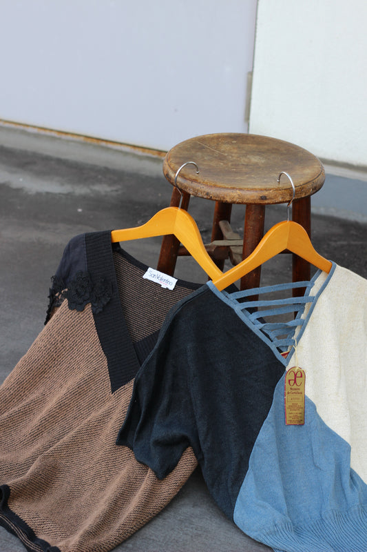 Vintage Women's Made In Italy Design Knitwear x3点