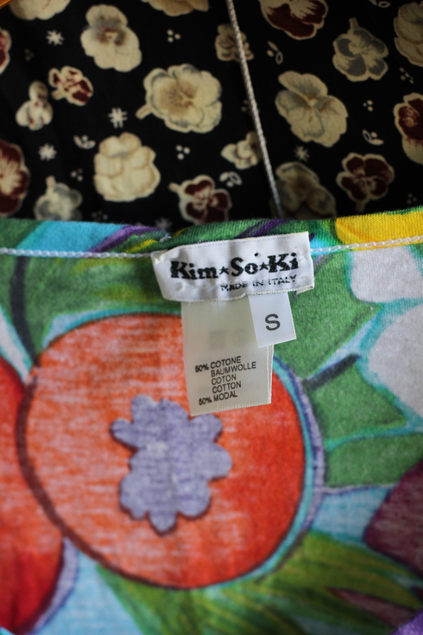 Vintage Women's Made In Italy Floral Design Top x6点