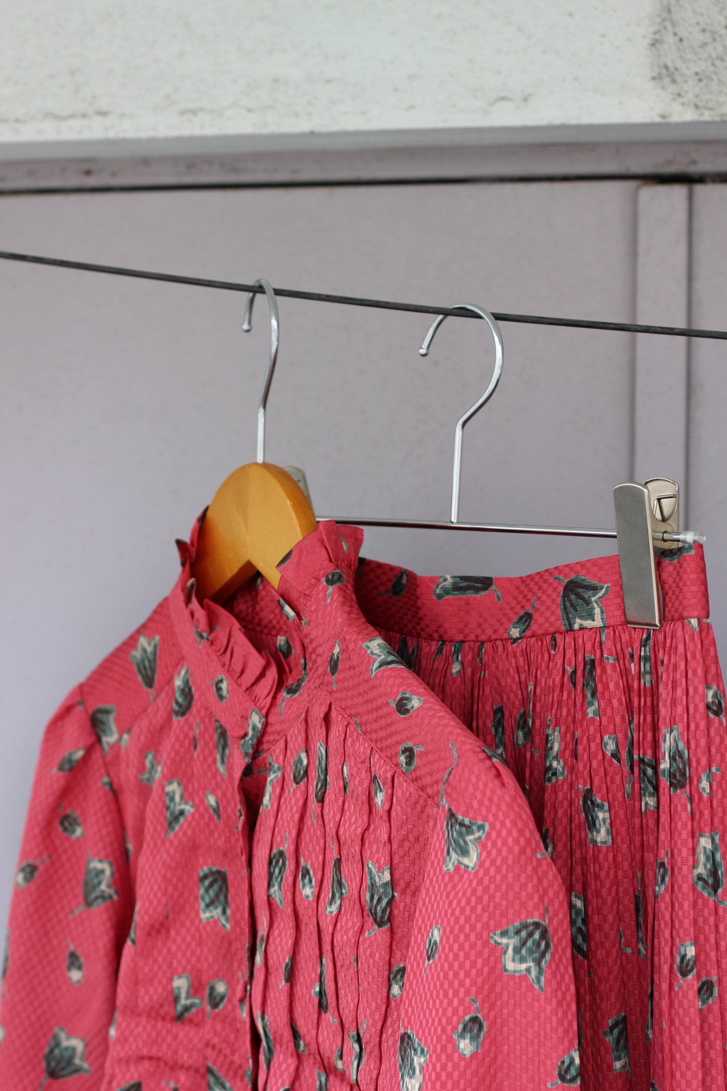 Vintage Floral Long Sleeve Setup x2点