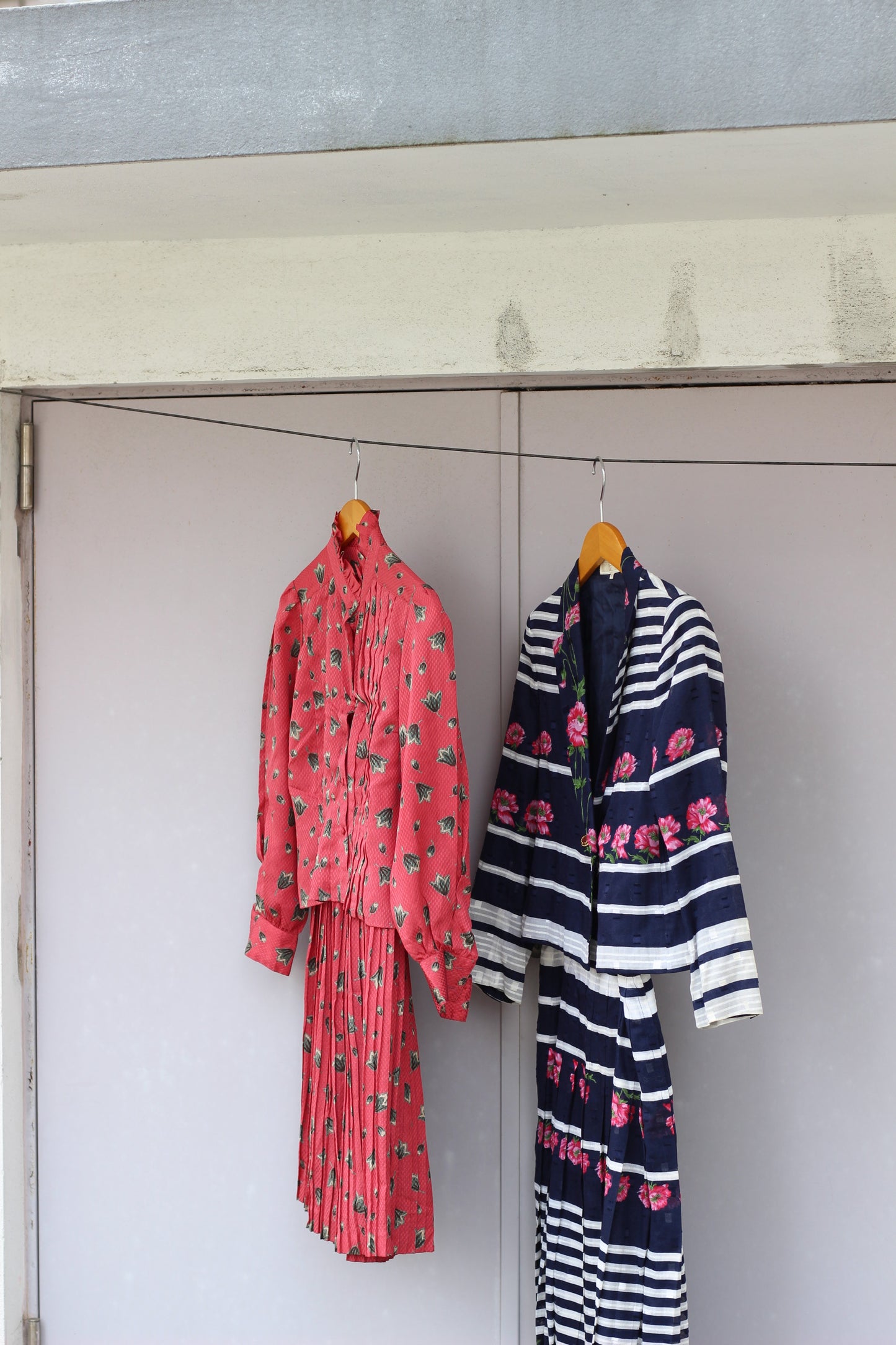 Vintage Floral Long Sleeve Setup x2点