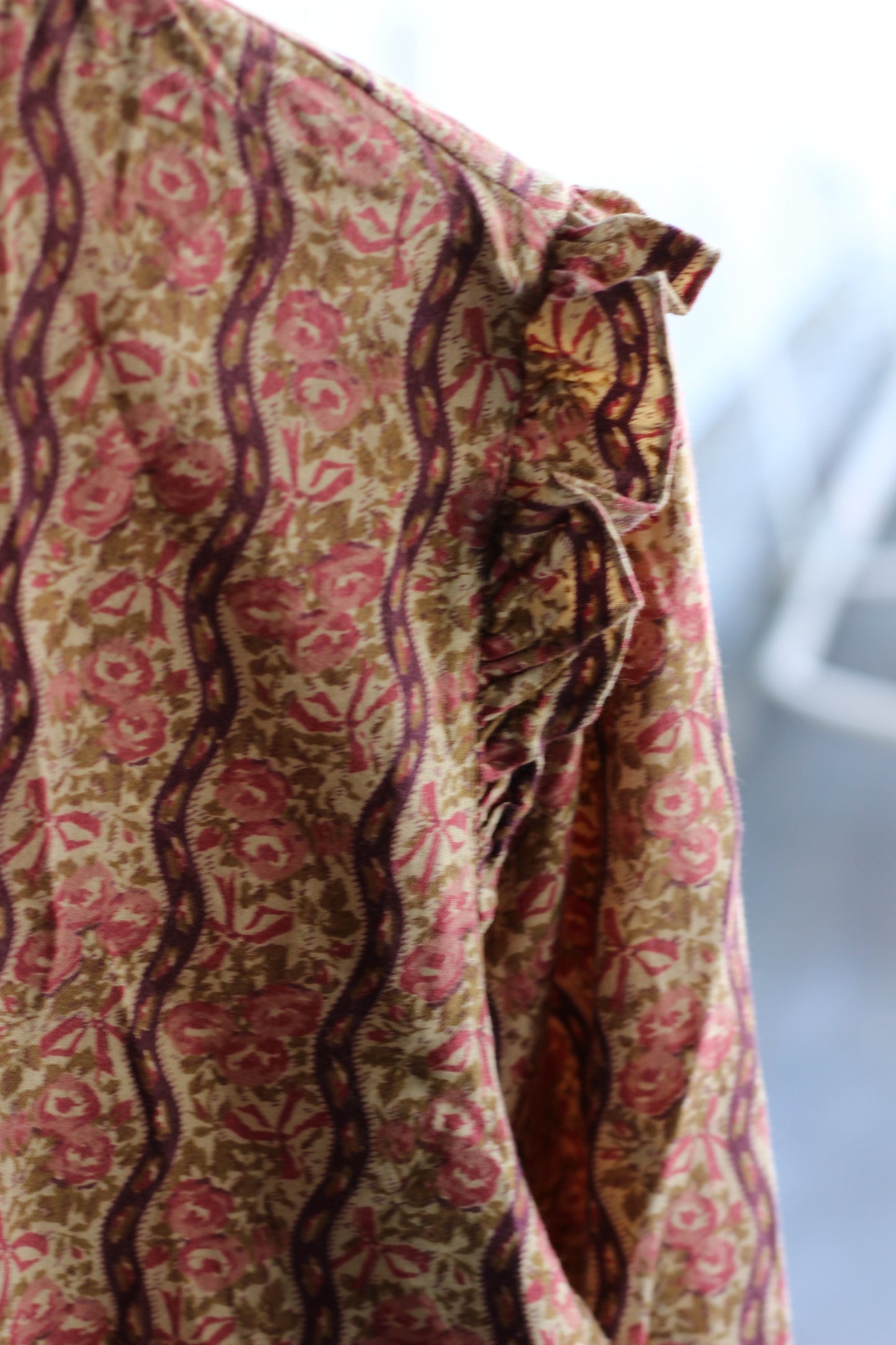 Vintage Women's Made In Italy Floral Design Top x6点