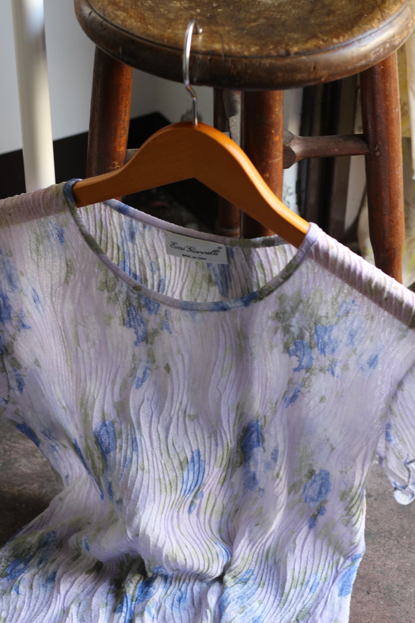 Vintage Women's Made In Italy Floral Design Top x6点