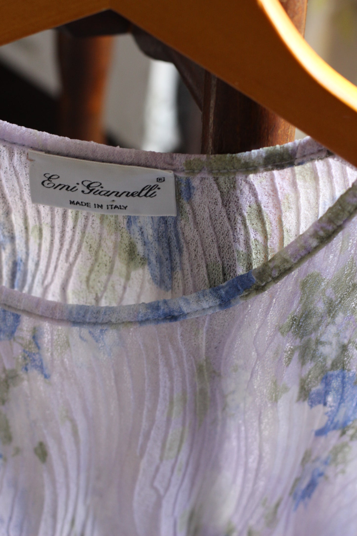 Vintage Women's Made In Italy Floral Design Top x6点