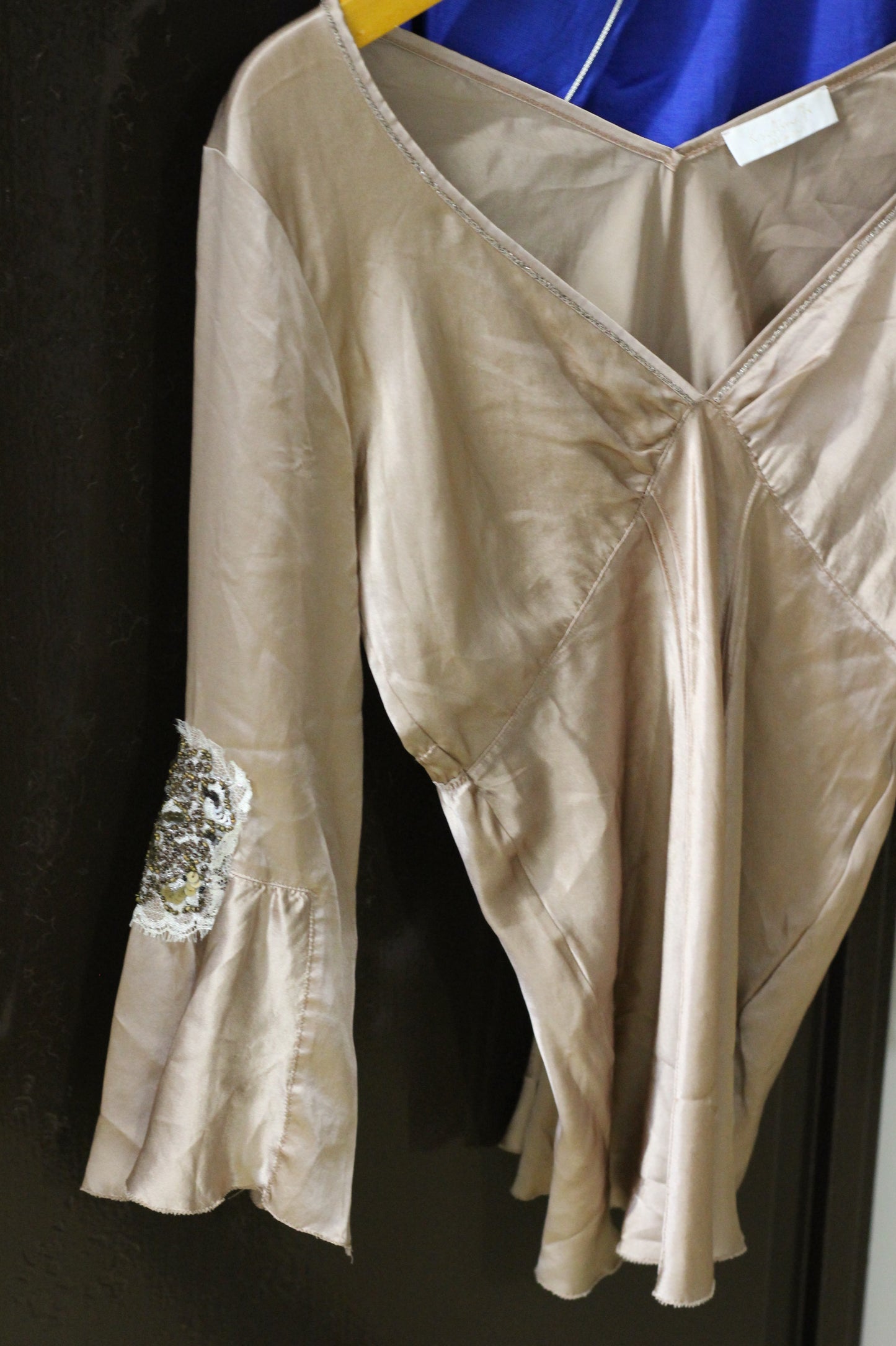 Vintage Women's Made In Italy Silky Top x6点
