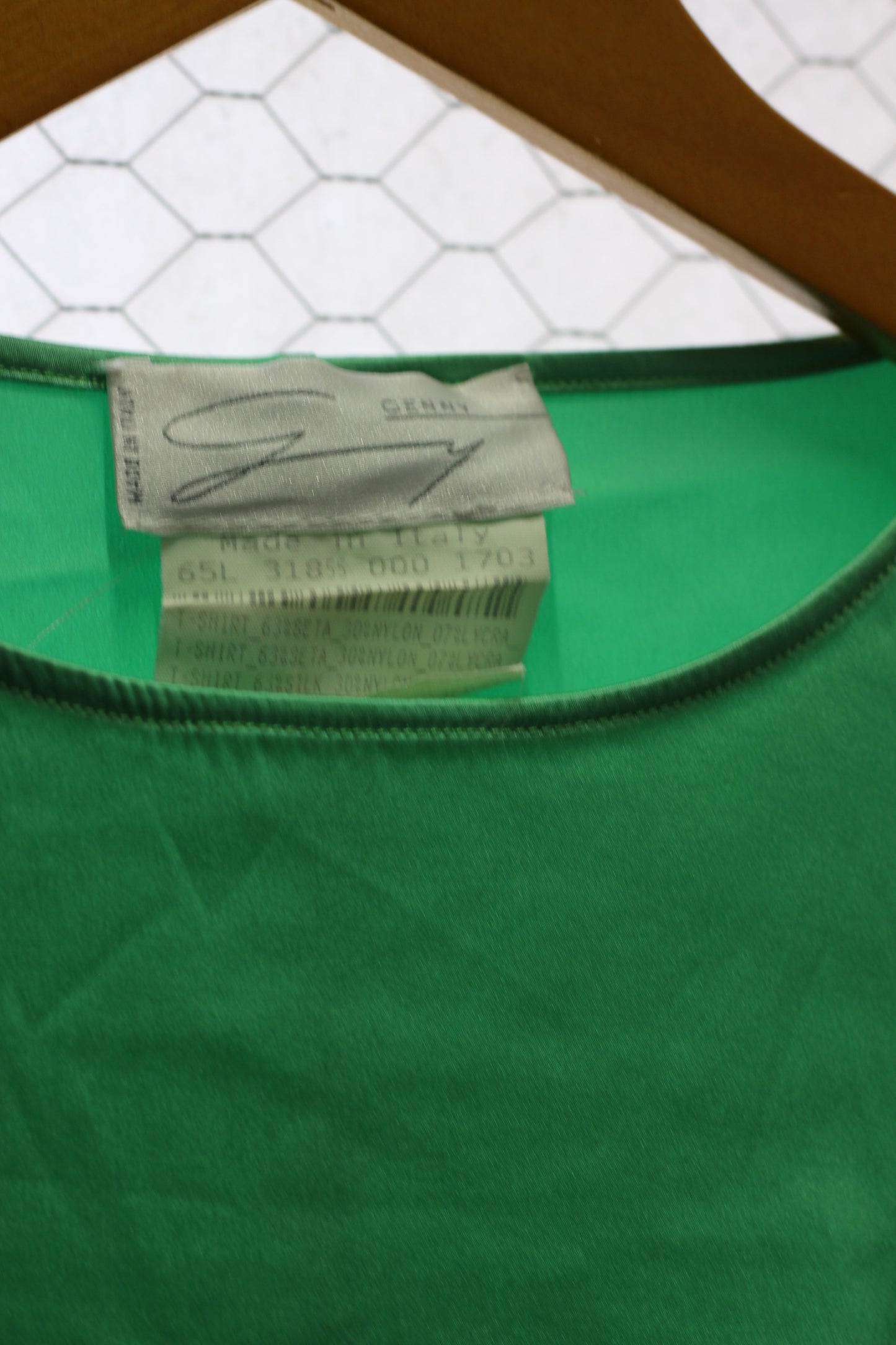 Vintage Women's Made In Italy Silky Top x6点