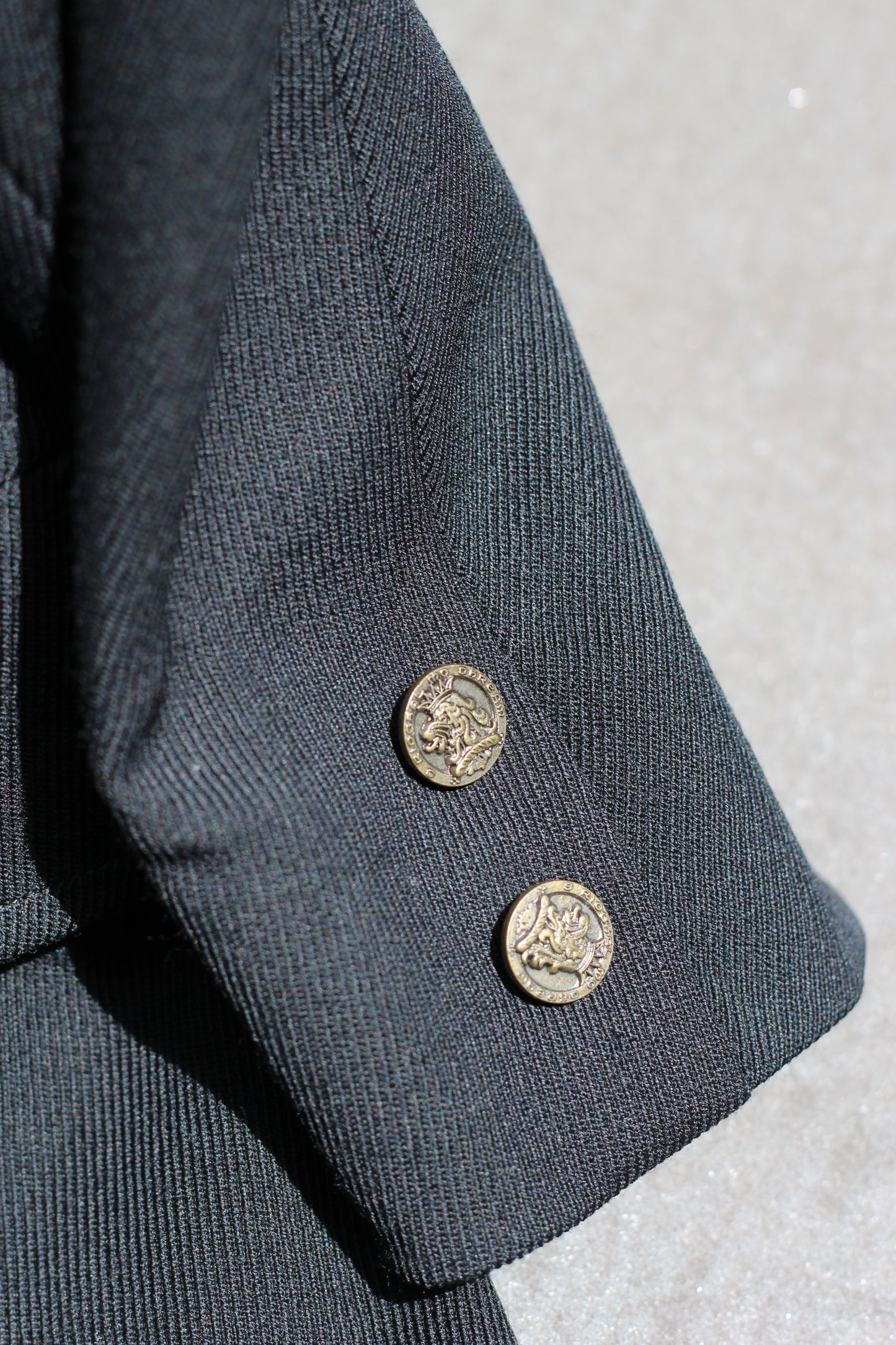 Men's Vintage Silver & Gold Button Double Breasted Tailored Jacket set x2点