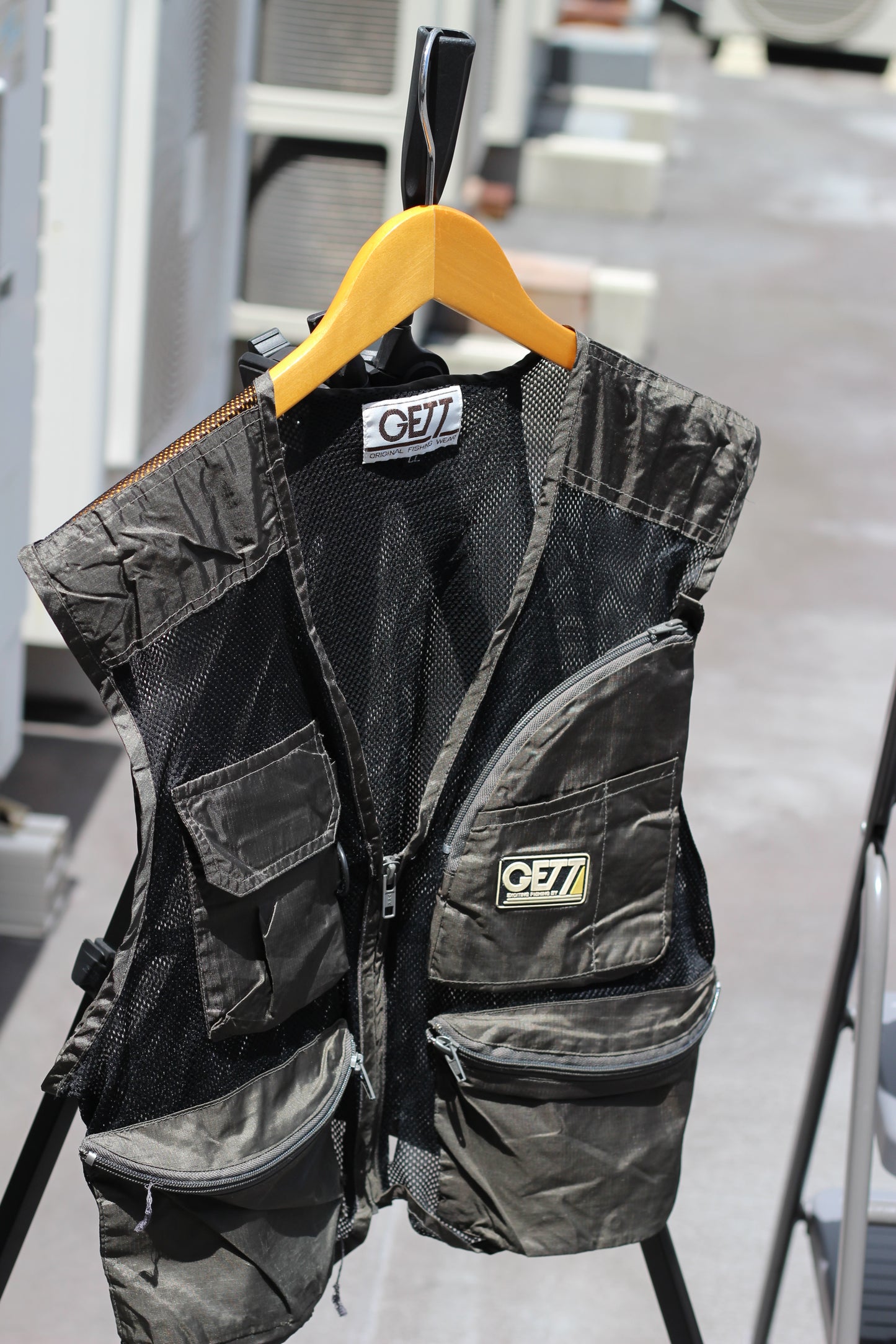 Men's Vintage Fishing Vest set x3点