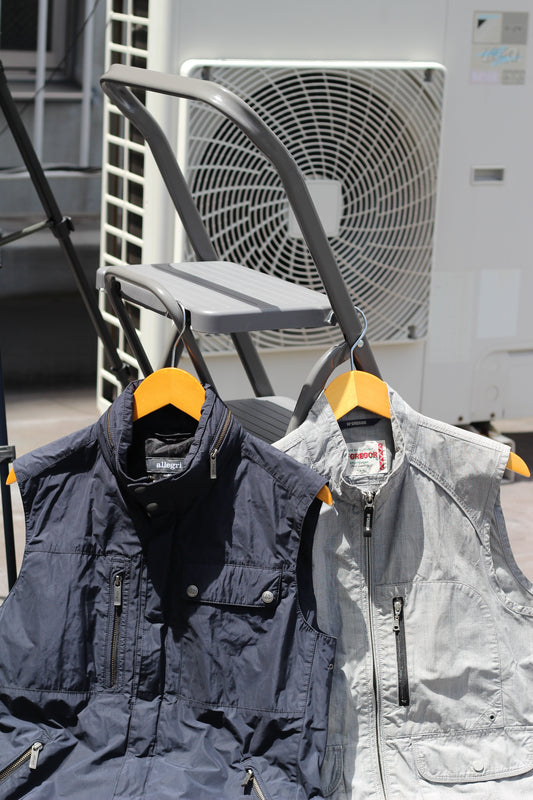 Men's Vintage Utility Vest set x2点