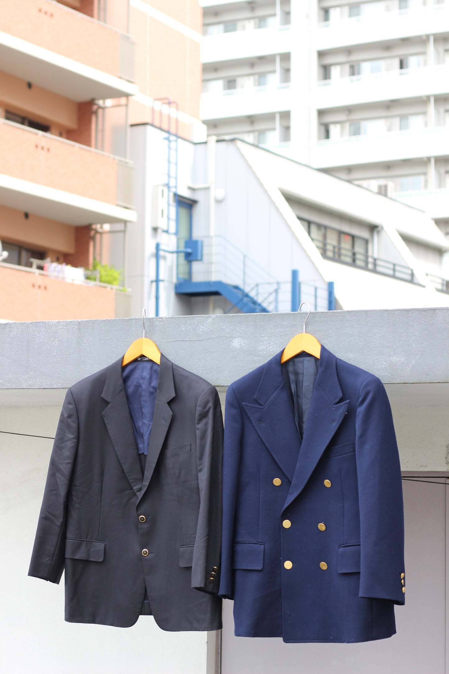 Men's Gold Button Tailored Jacket x2点