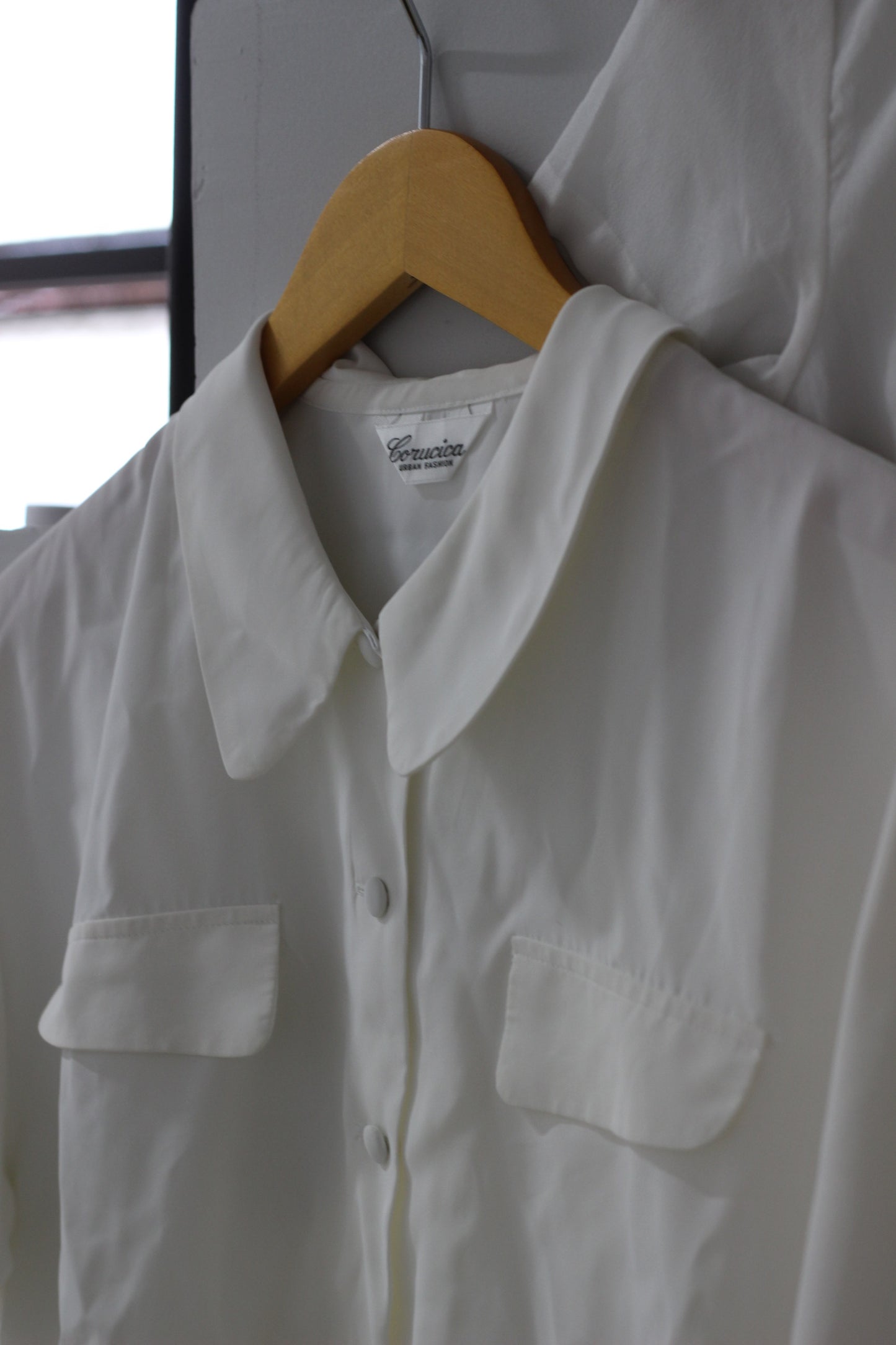 Vintage White Short Sleeve Blouse x6点