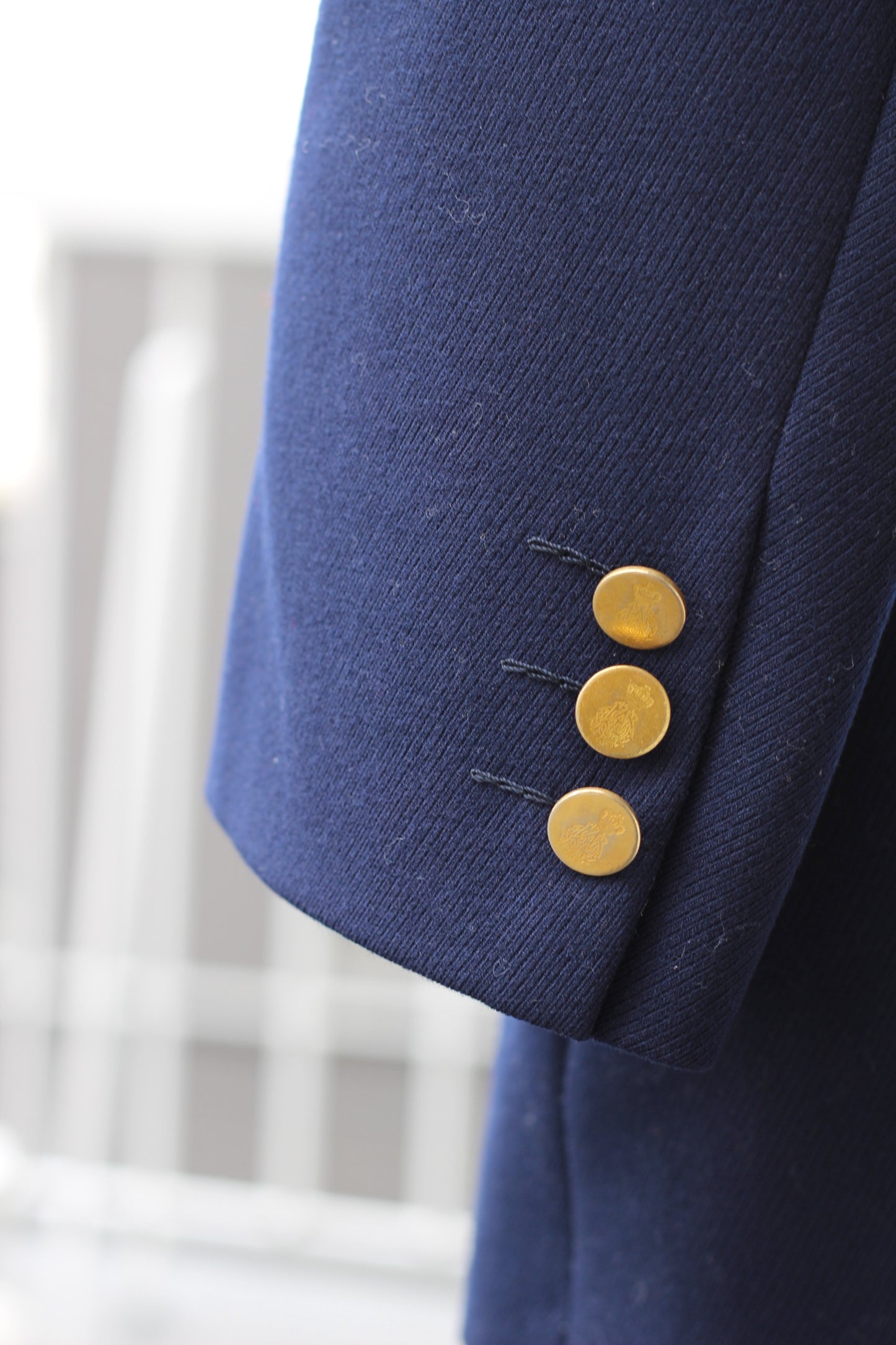 Men's Gold Button Tailored Jacket x2点
