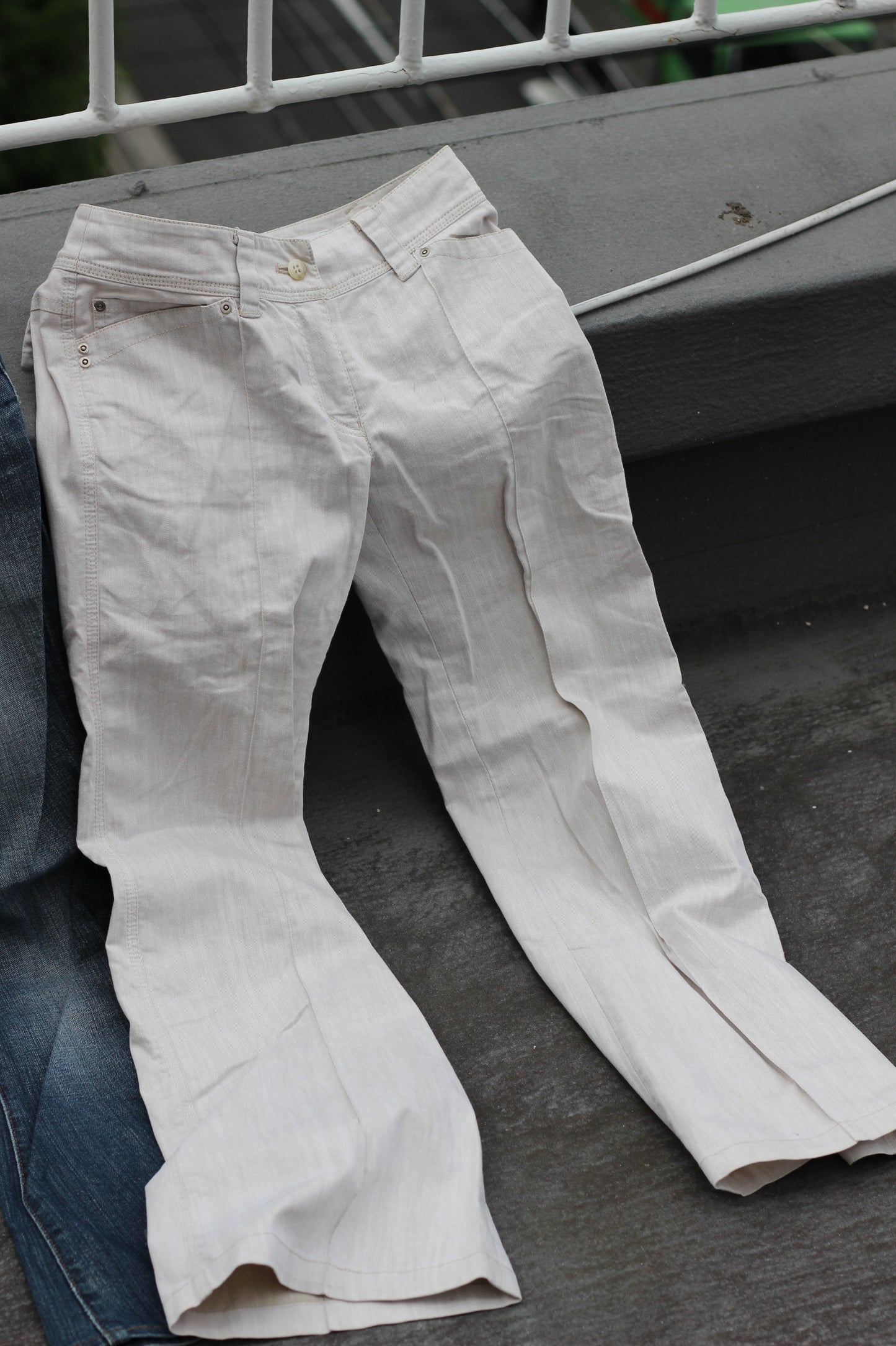 Y2K Women's Flare Denim Pants x3点