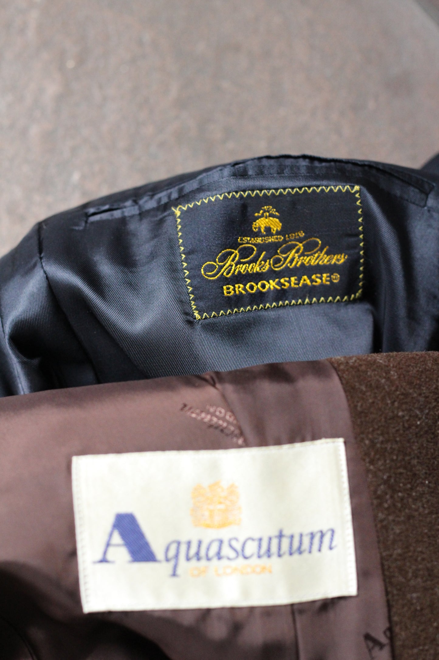Brooks Brothers & Aquascutum Gold Button Women's Tailored Jacket x2点