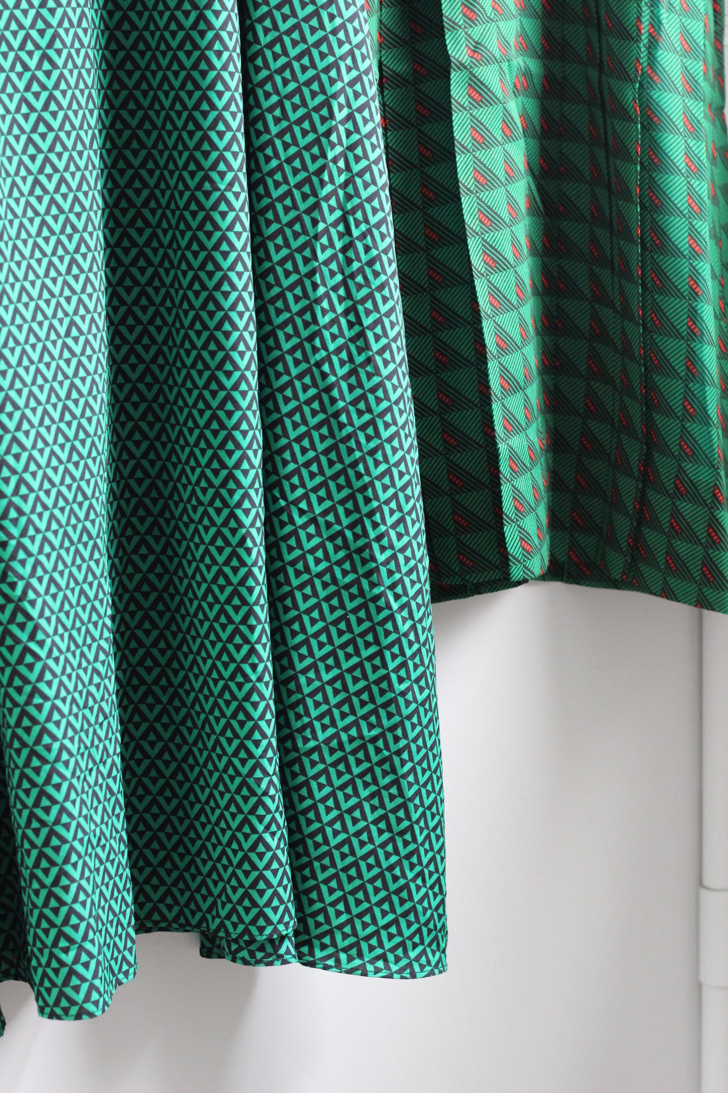 Vintage Green Design Long Sleeve One-Piece x2点
