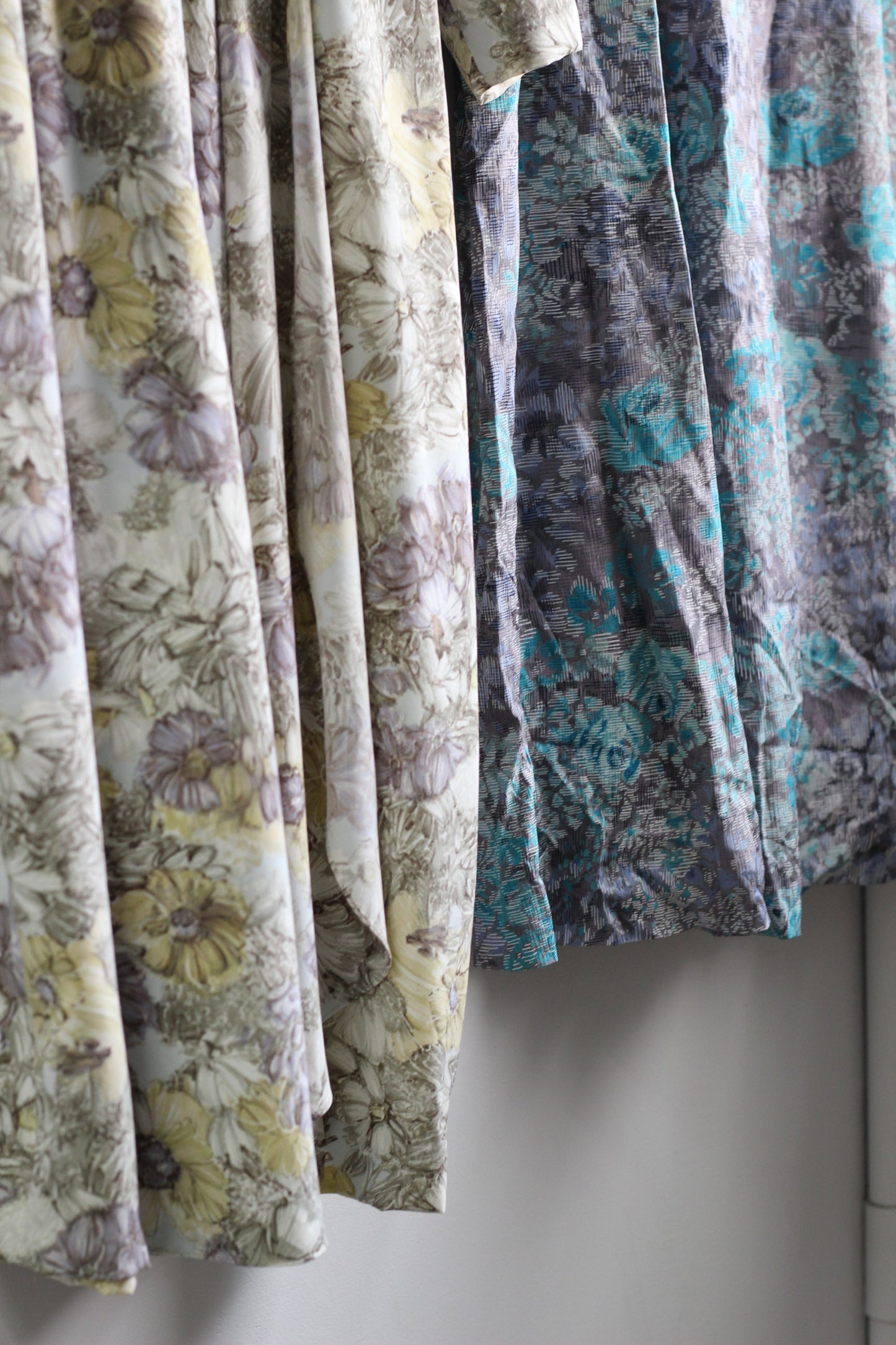Vintage Flower Long Sleeve One-Piece x5点