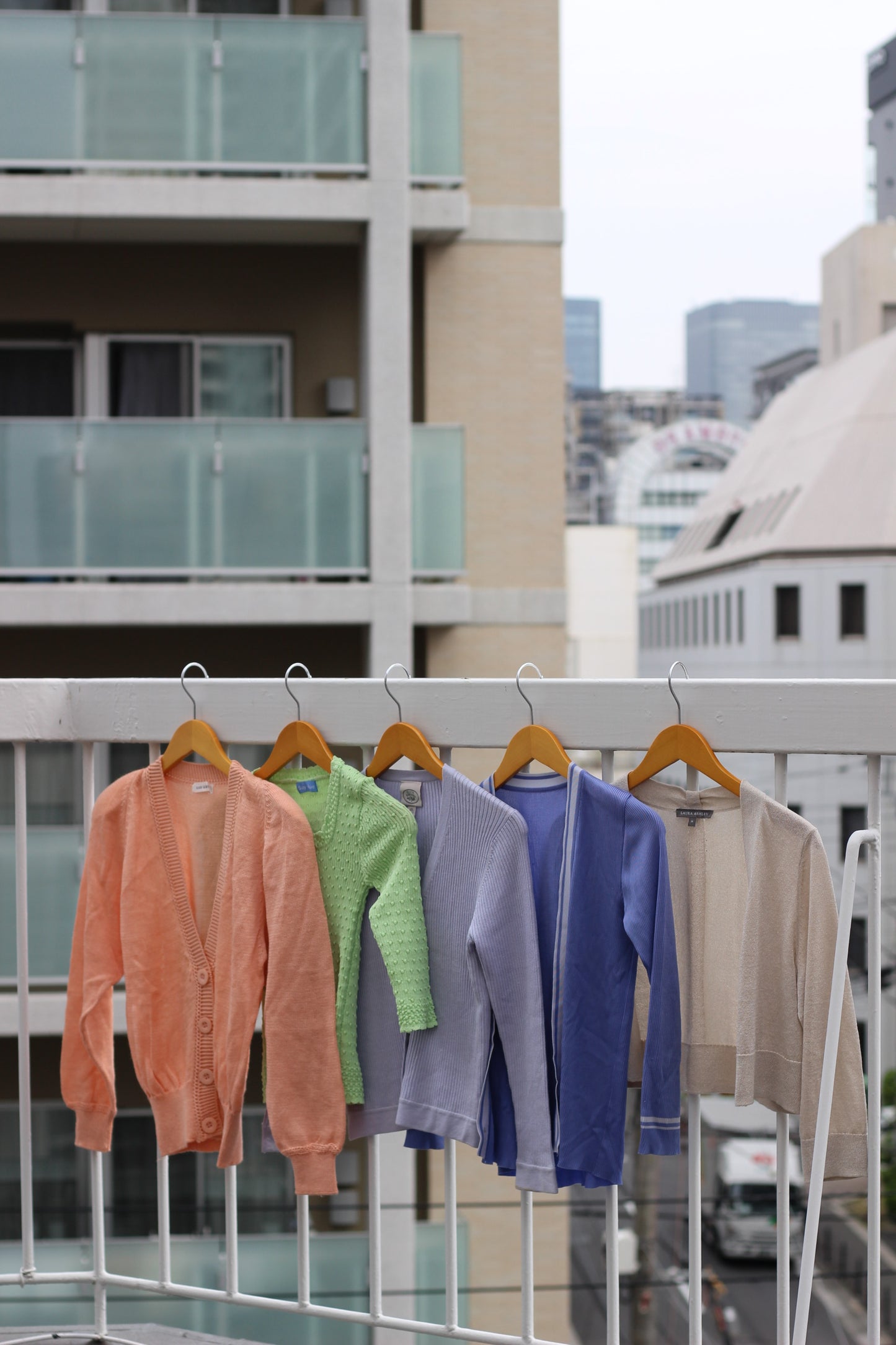 Vintage Pale Color Cardigan x5点