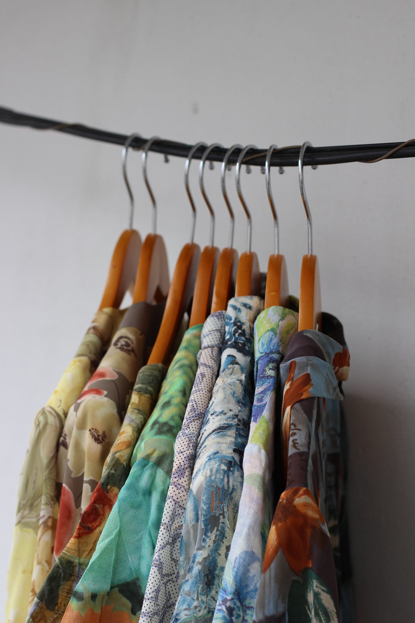 Vintage Floral Short Sleeve Blouse x10点