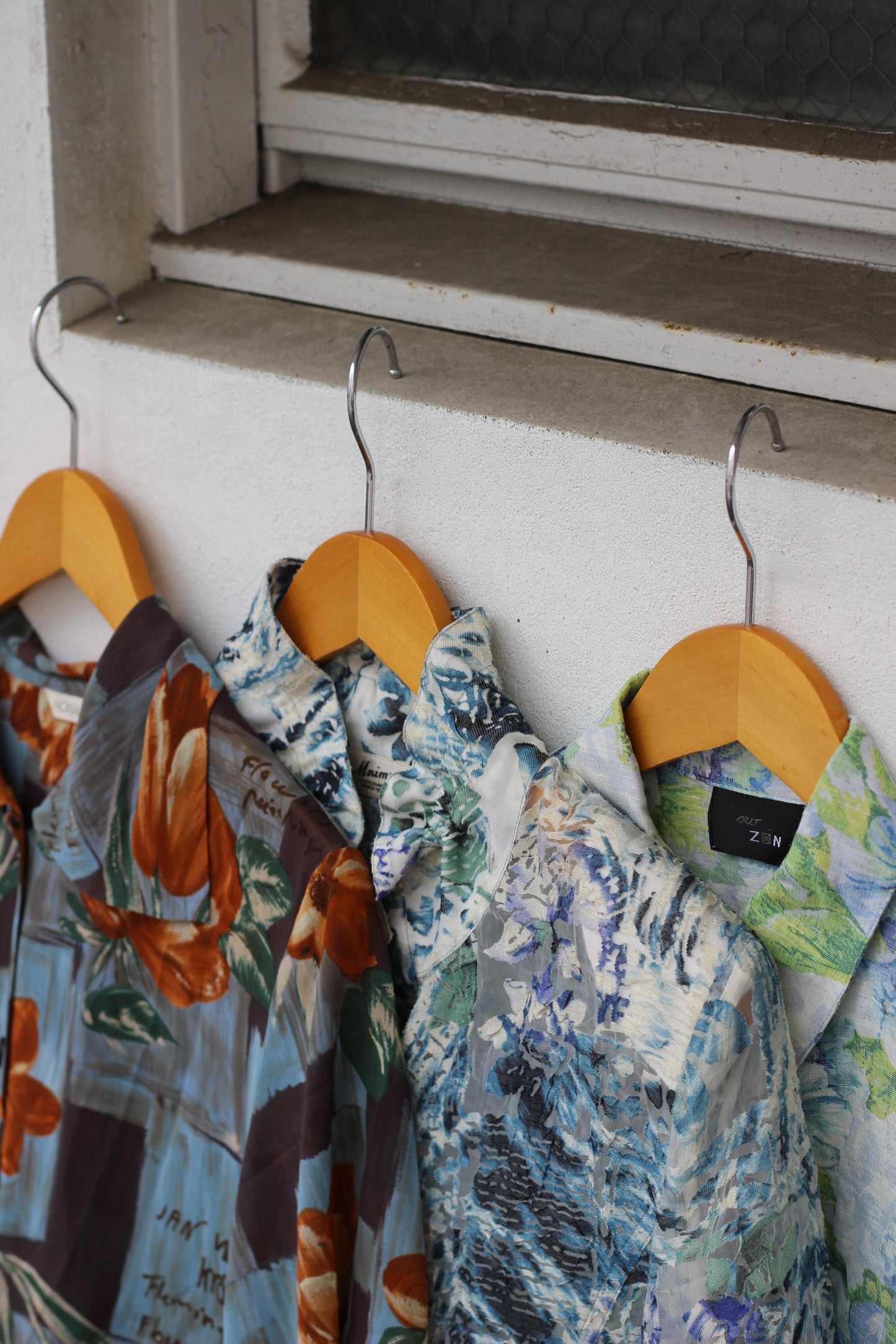 Vintage Floral Short Sleeve Blouse x10点