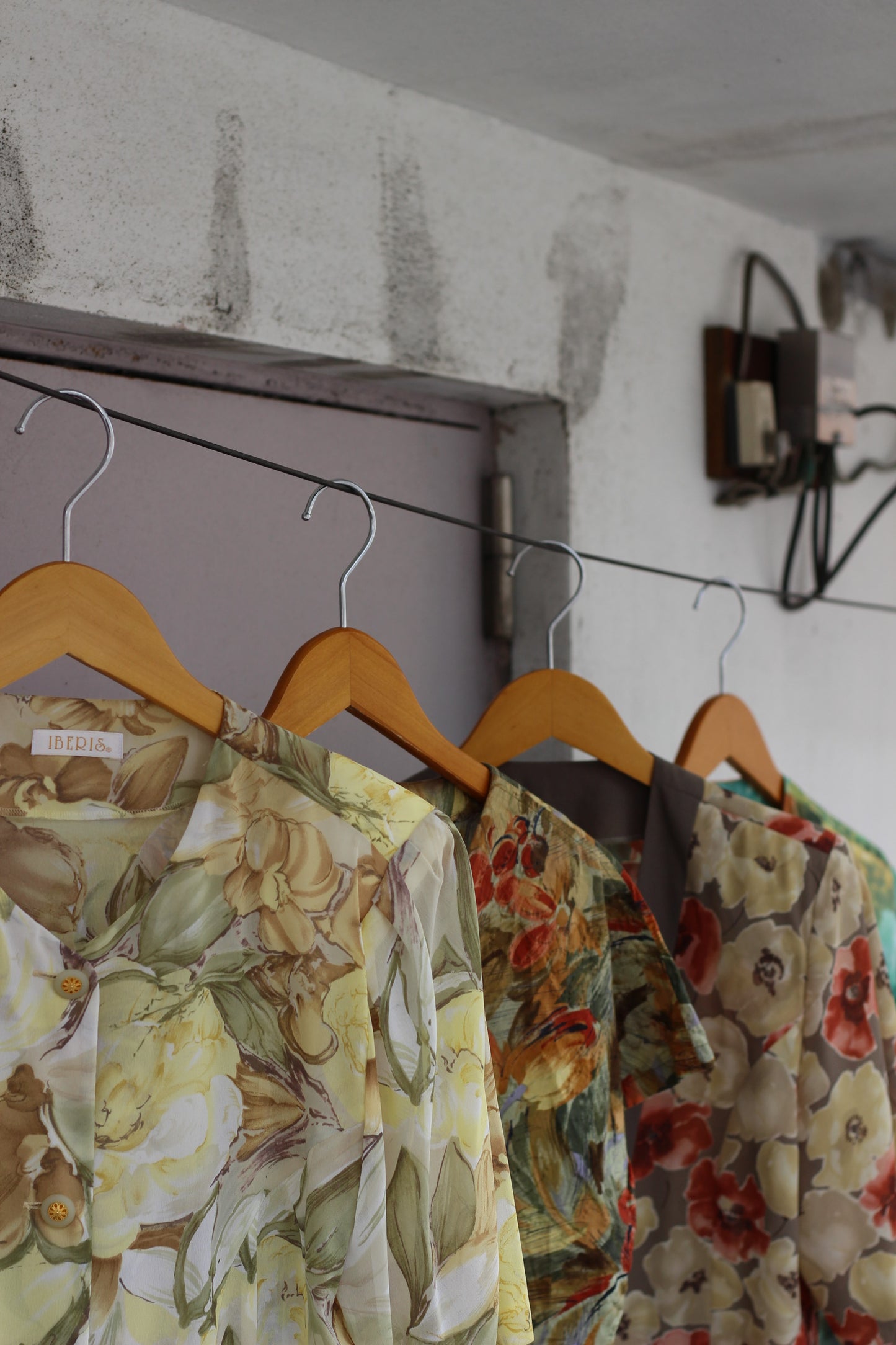 Vintage Floral Short Sleeve Blouse x10点