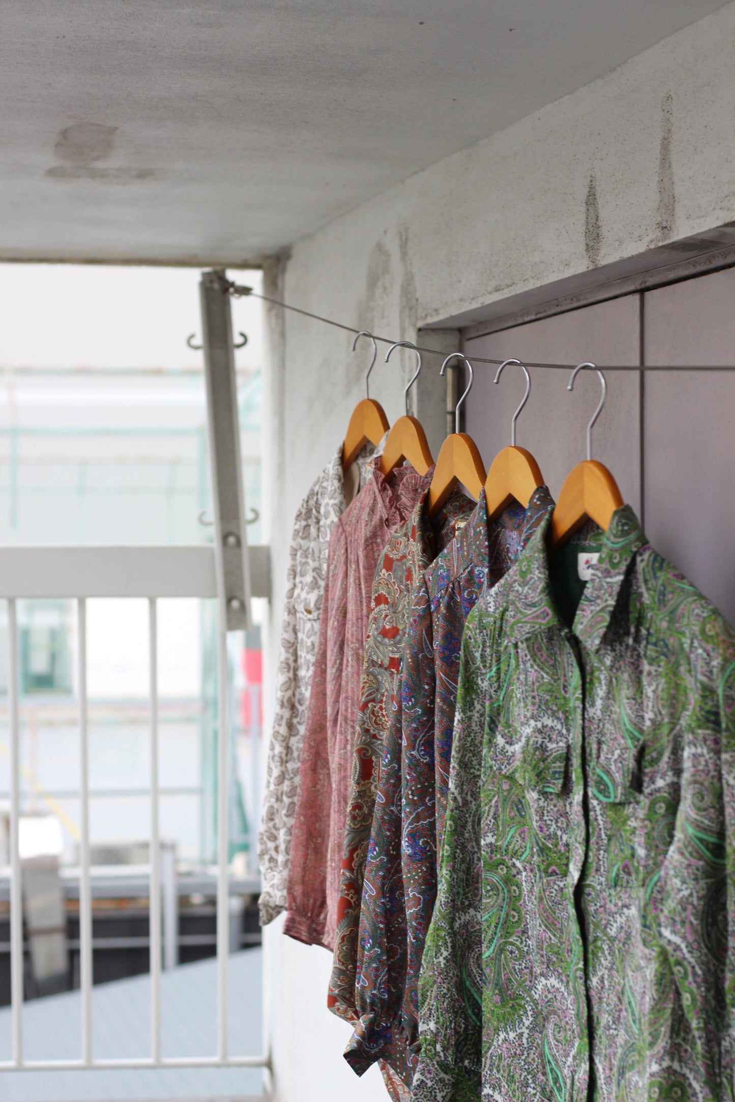 Vintage Design Paisley Long Sleeve Blouse x10点