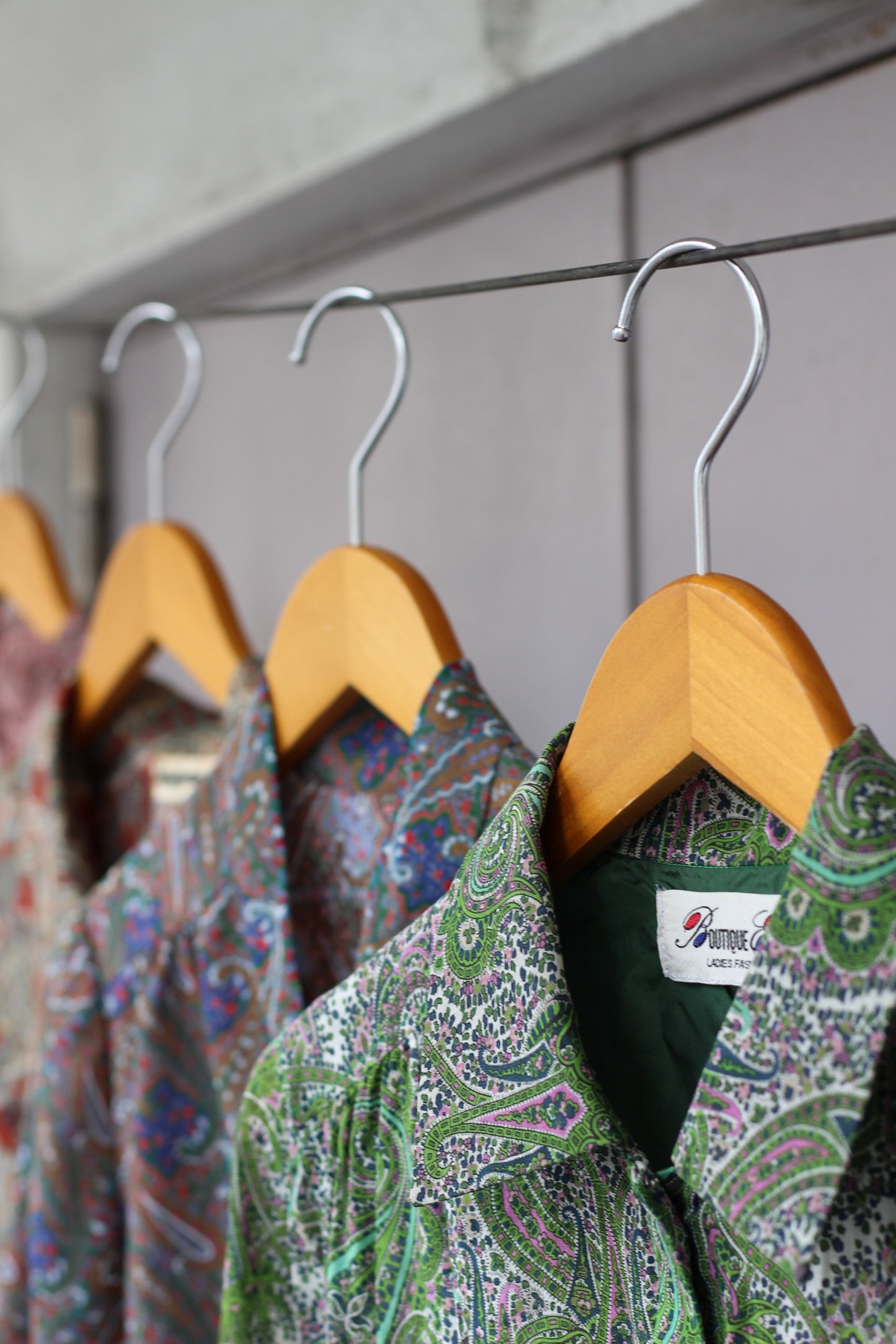 Vintage Design Paisley Long Sleeve Blouse x10点