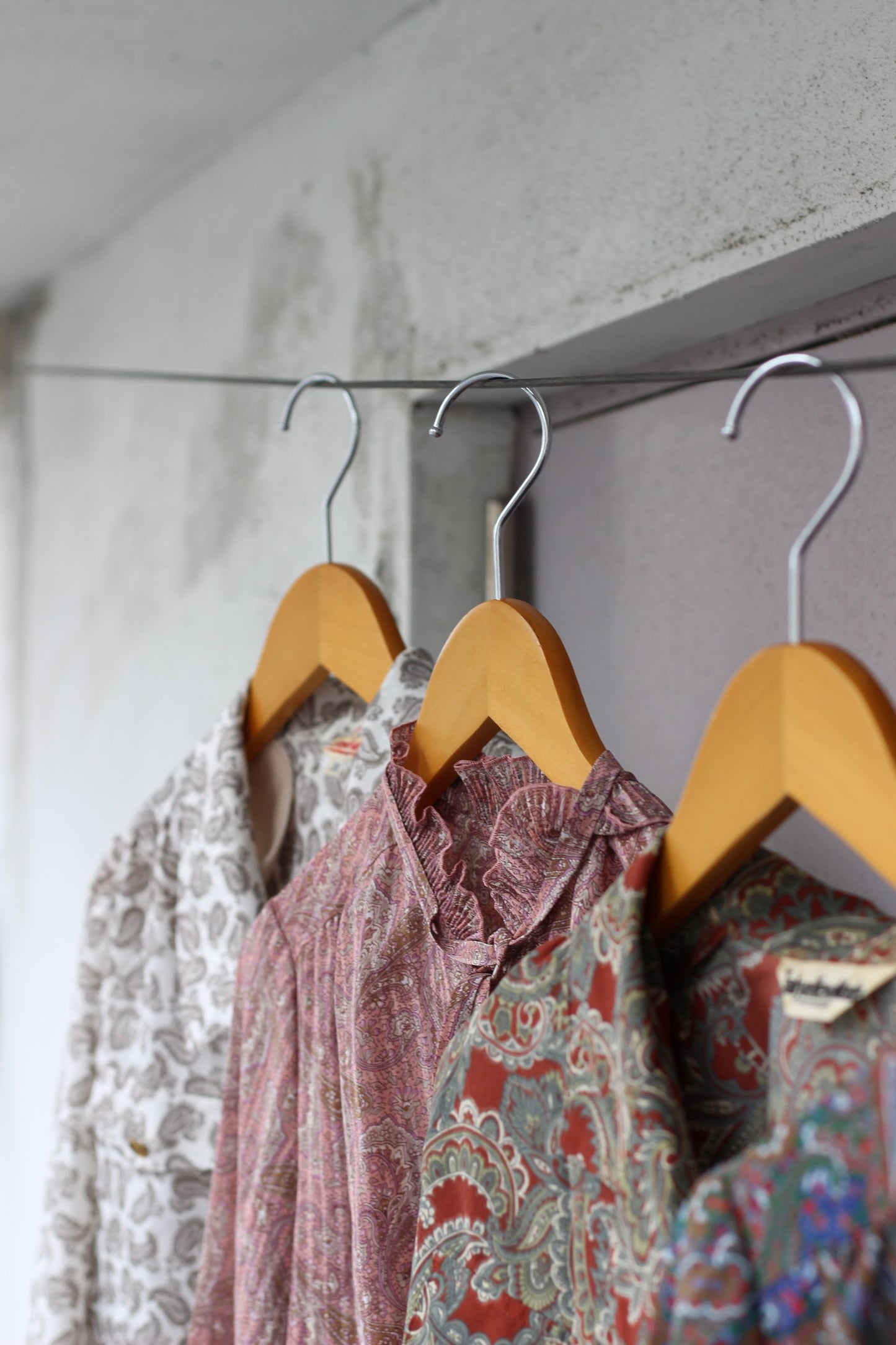 Vintage Design Paisley Long Sleeve Blouse x10点