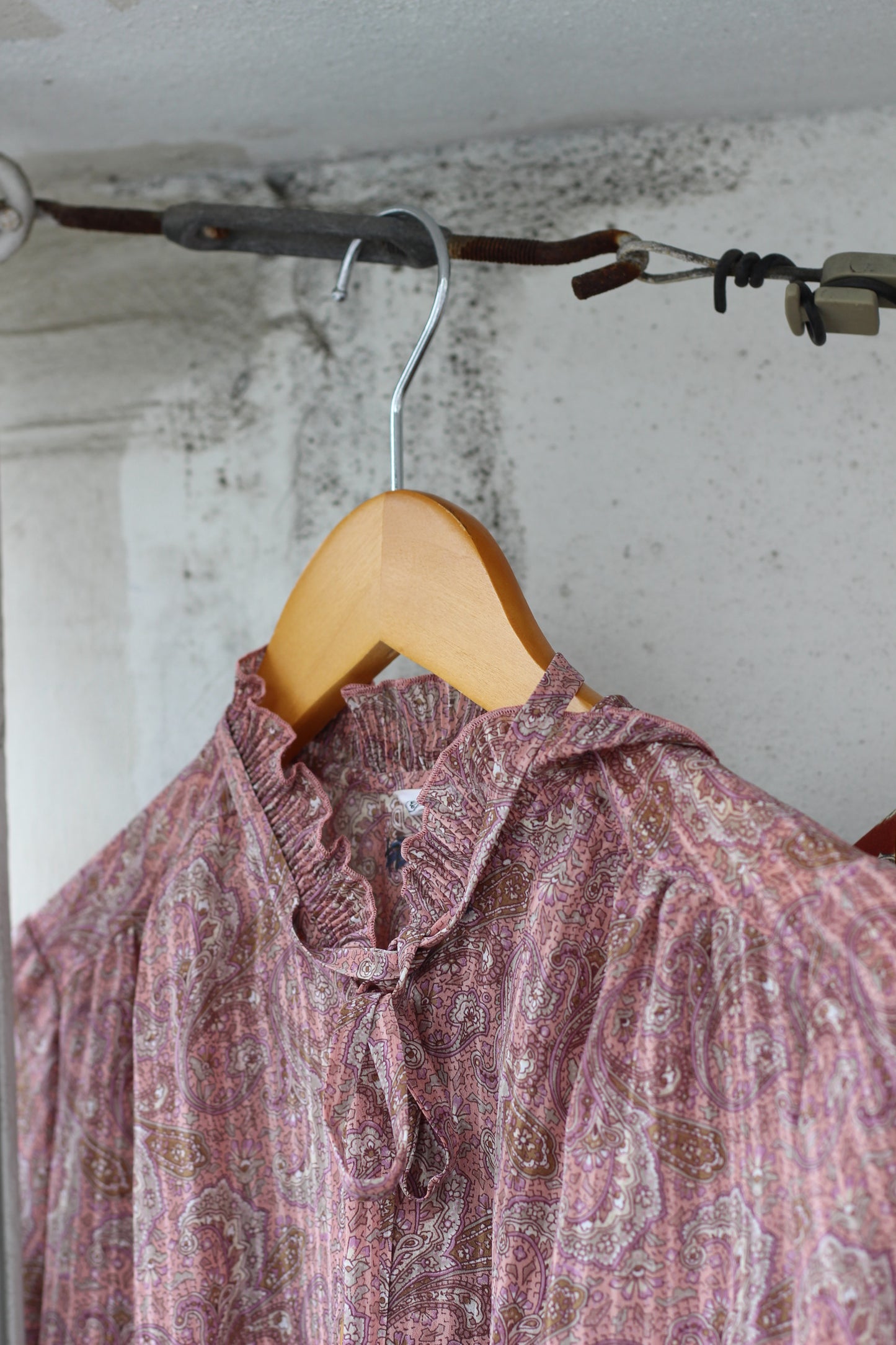 Vintage Design Paisley Long Sleeve Blouse x10点