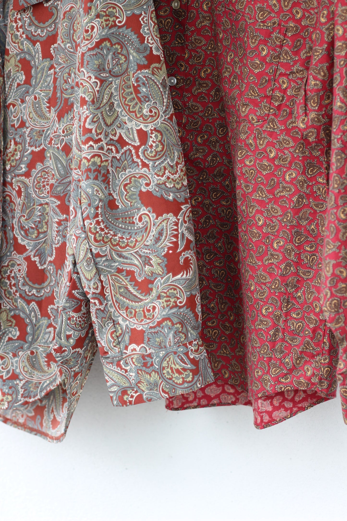 Vintage Design Paisley Long Sleeve Blouse x10点