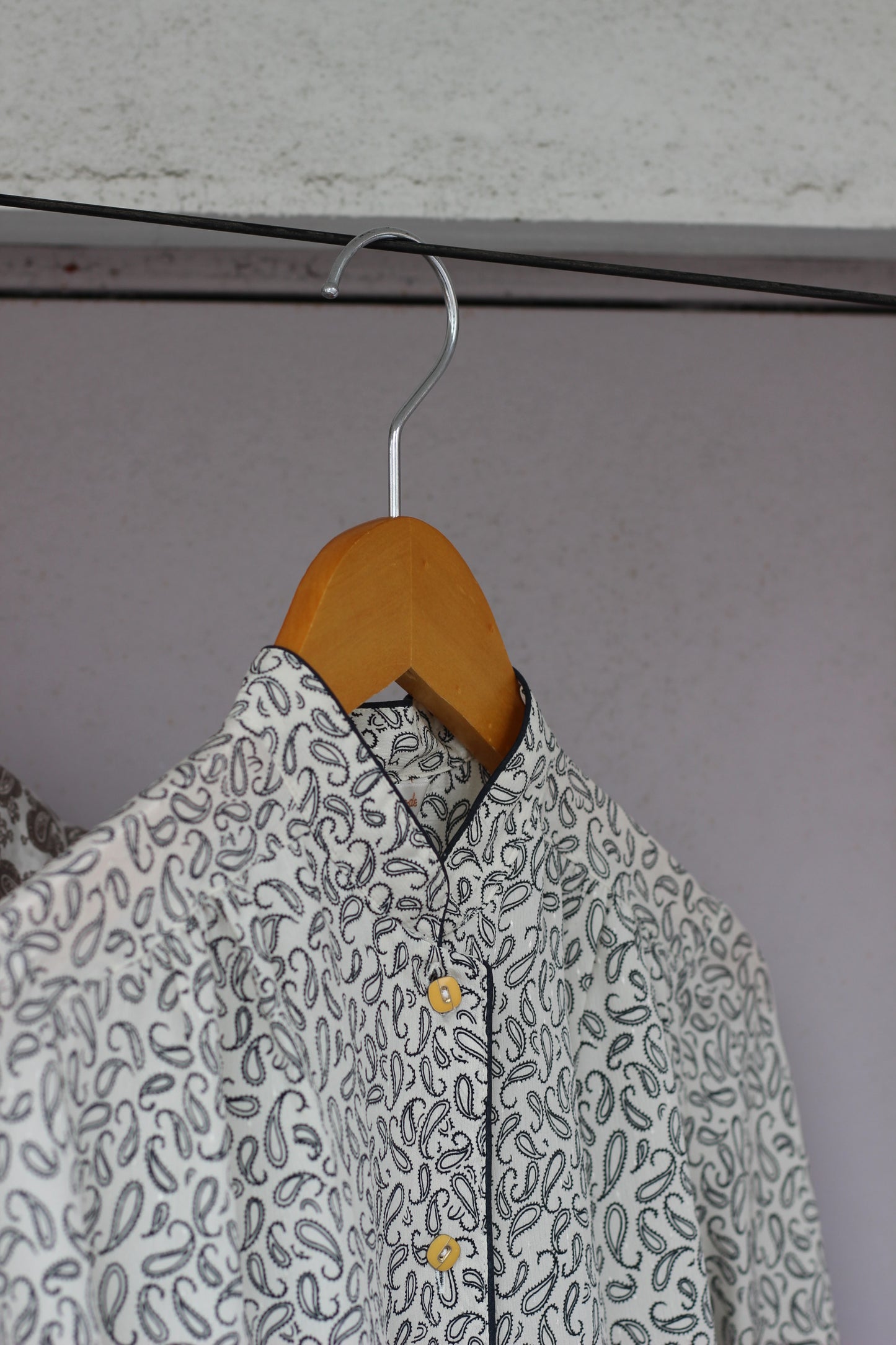 Vintage Design Paisley Long Sleeve Blouse x10点